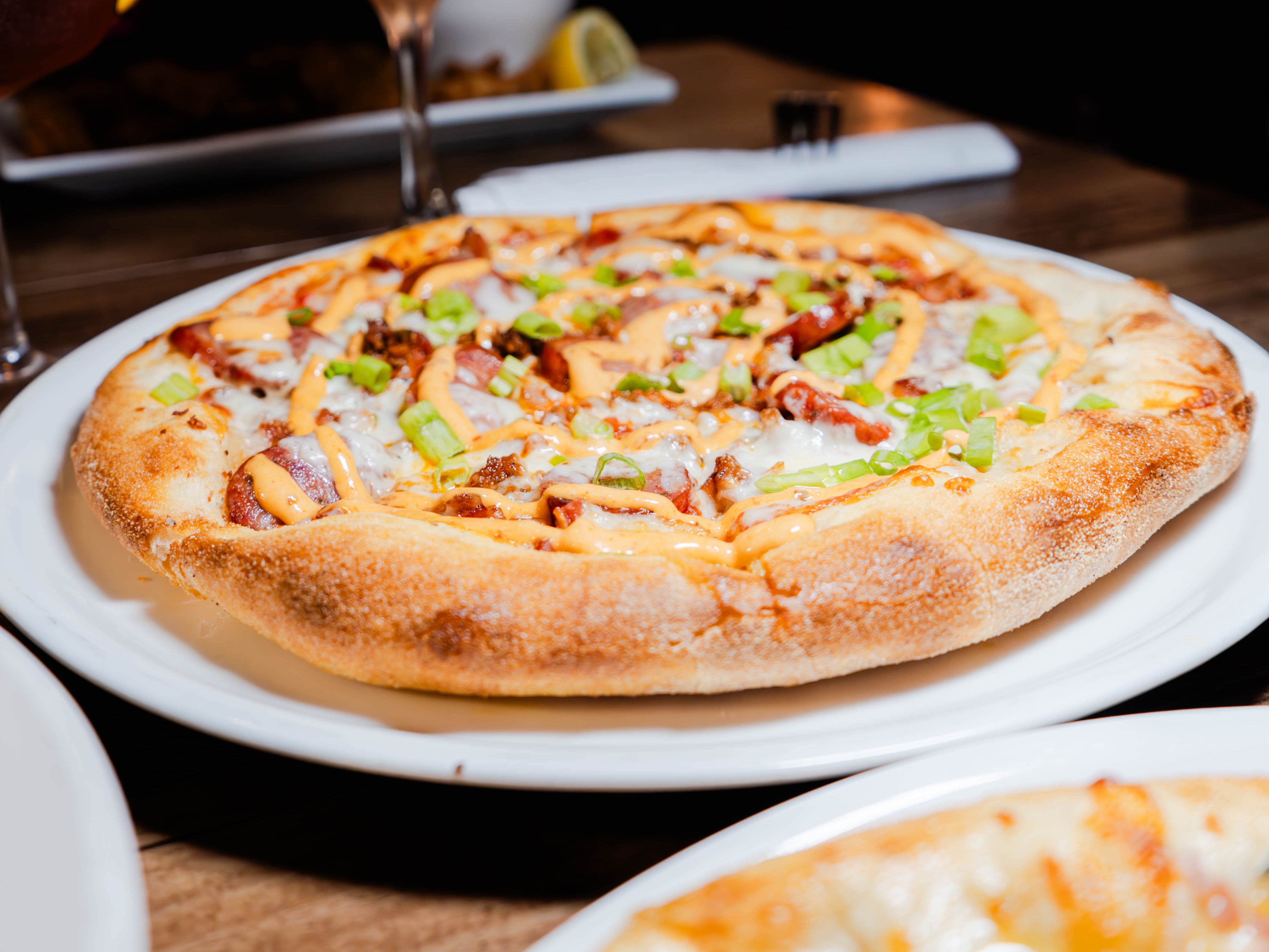 12" The Alamo Pizza.