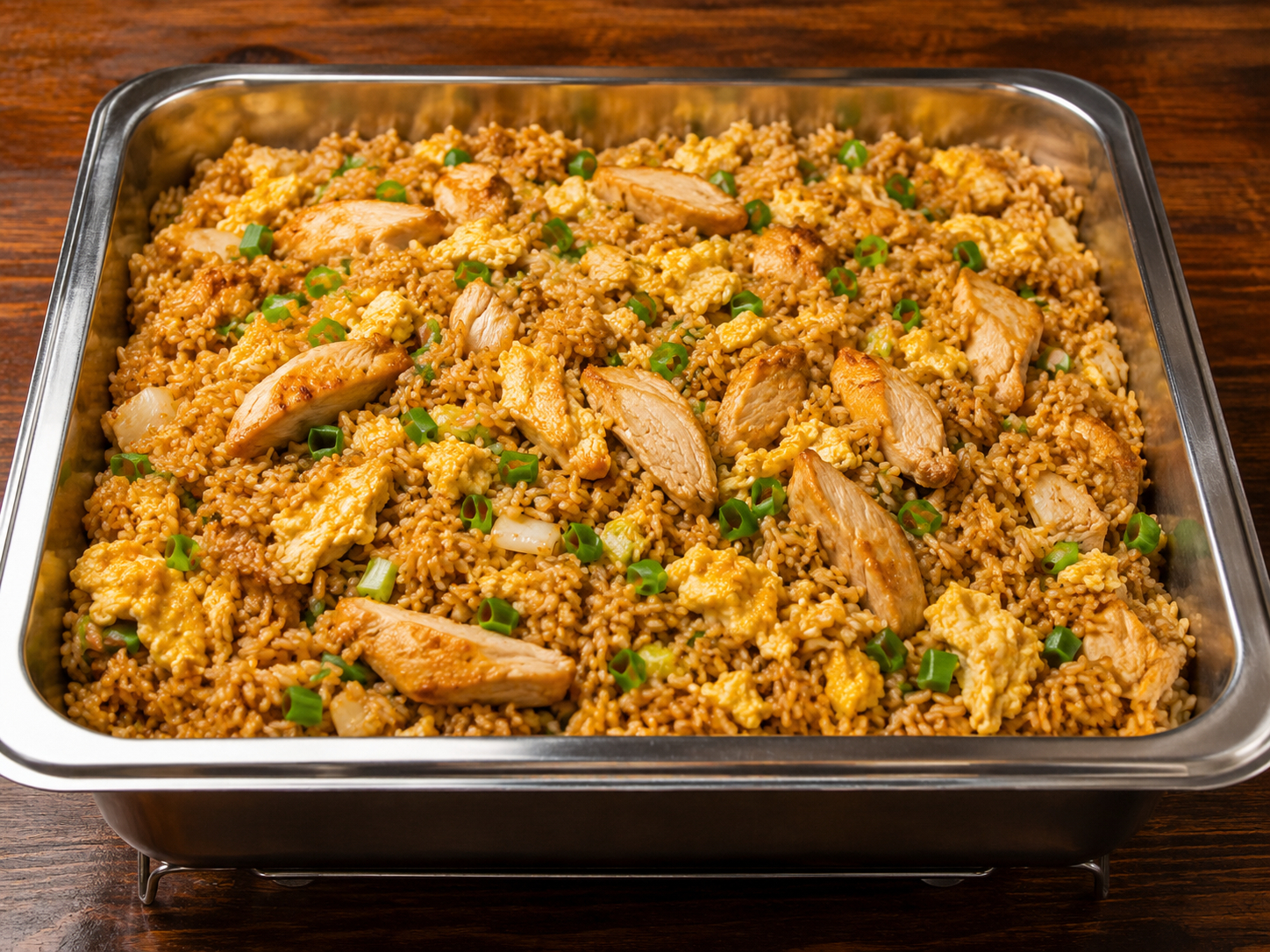 Chaufa De Pollo Large Tray