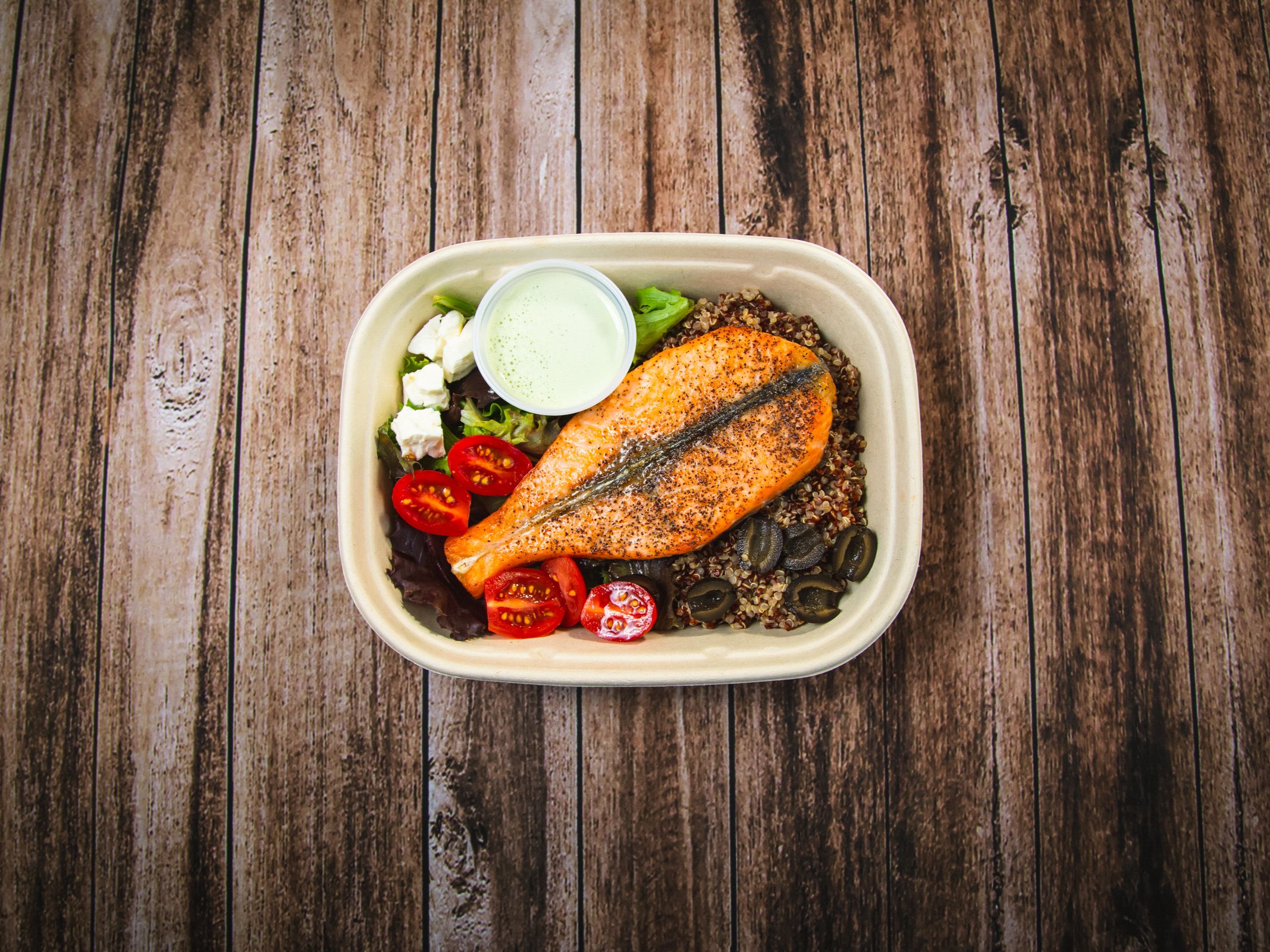 Salmon Bliss (Gluten Free).