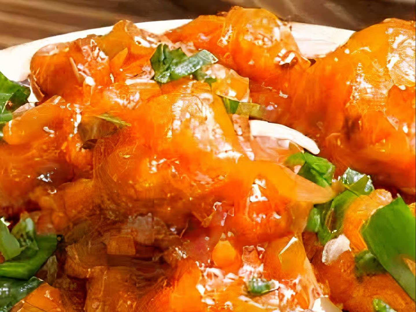 Delicious Gobi Manchurian and Indian Cuisine
