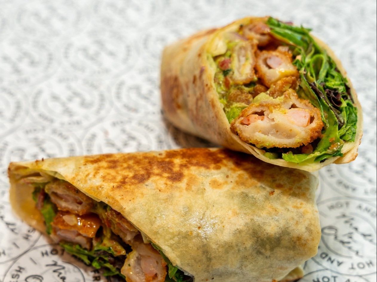 Crispy Shrimp Wrap (For 10 People).