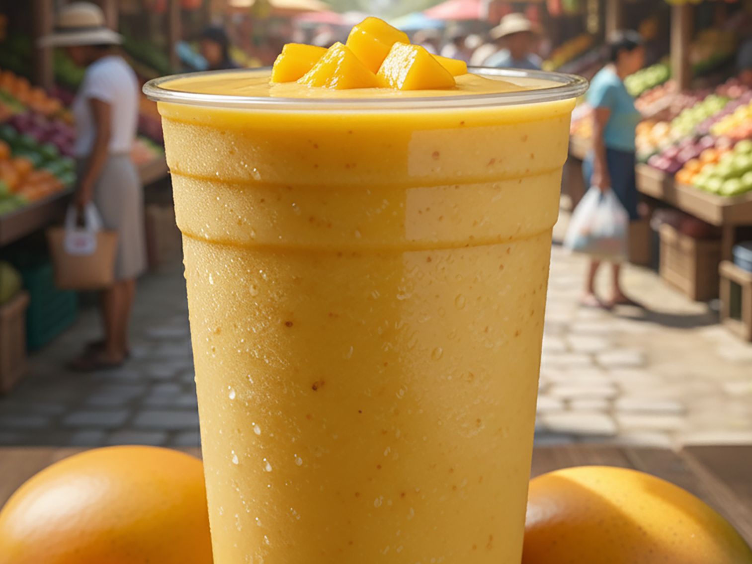 Mango Smoothie.