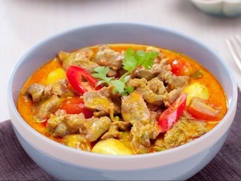 Lamb Yellow Curry.
