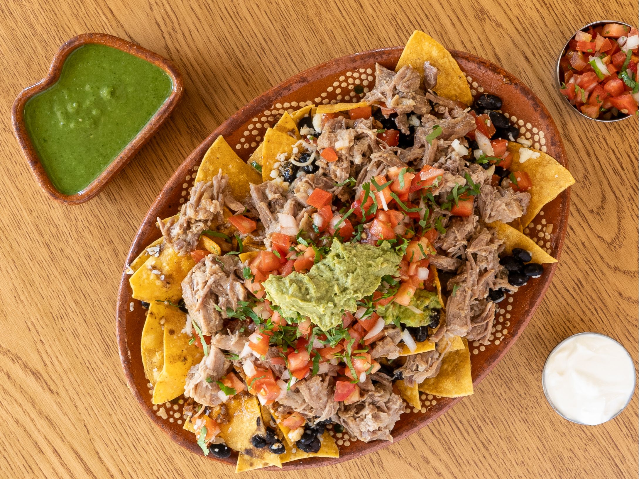 Cochinita Nachos.