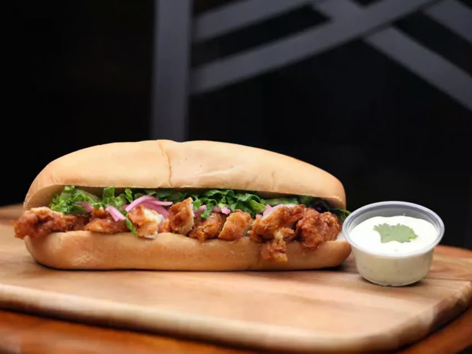 Crispy Chicken Korean Sub.