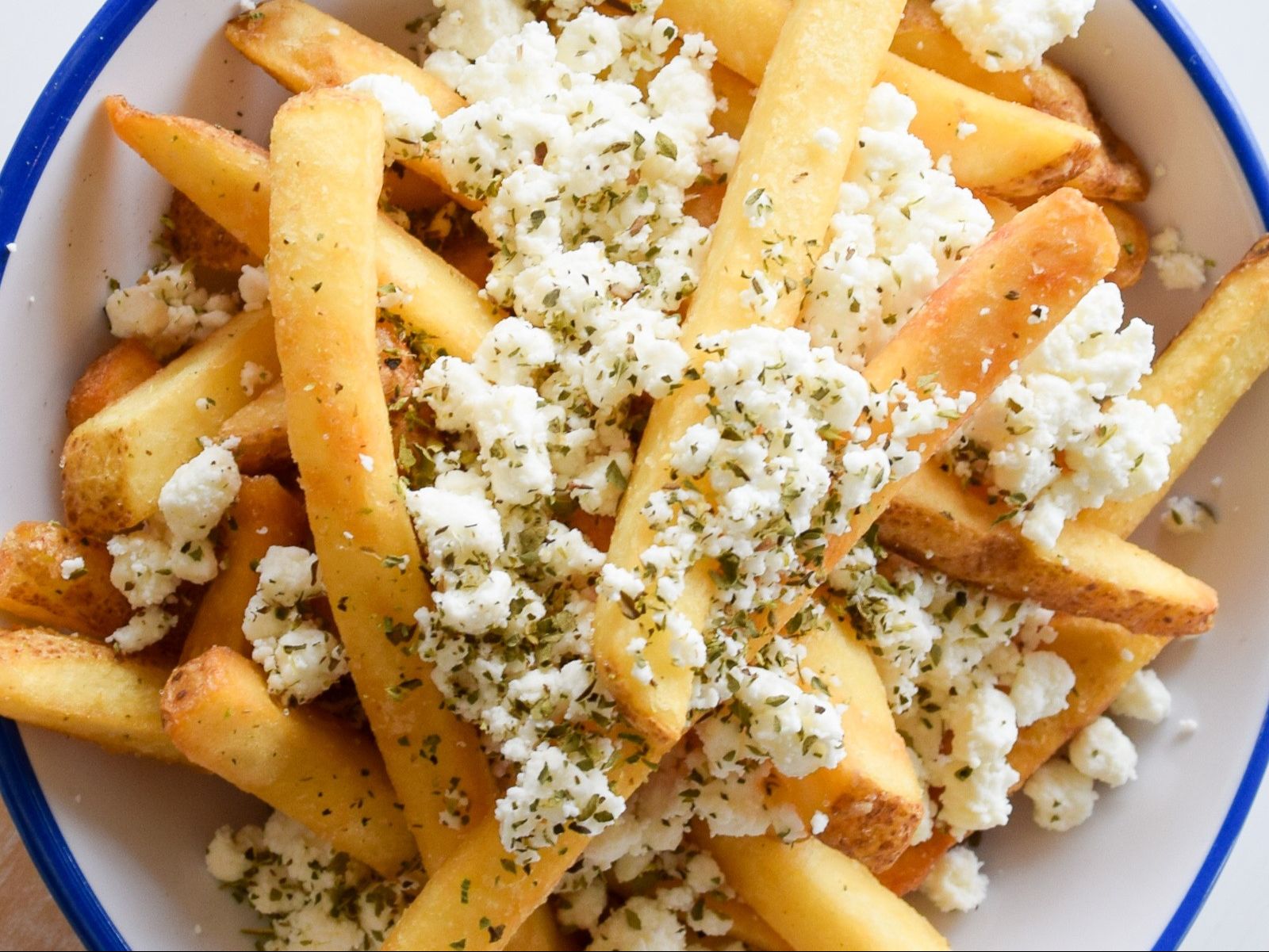 Feta Greek Potatoes.