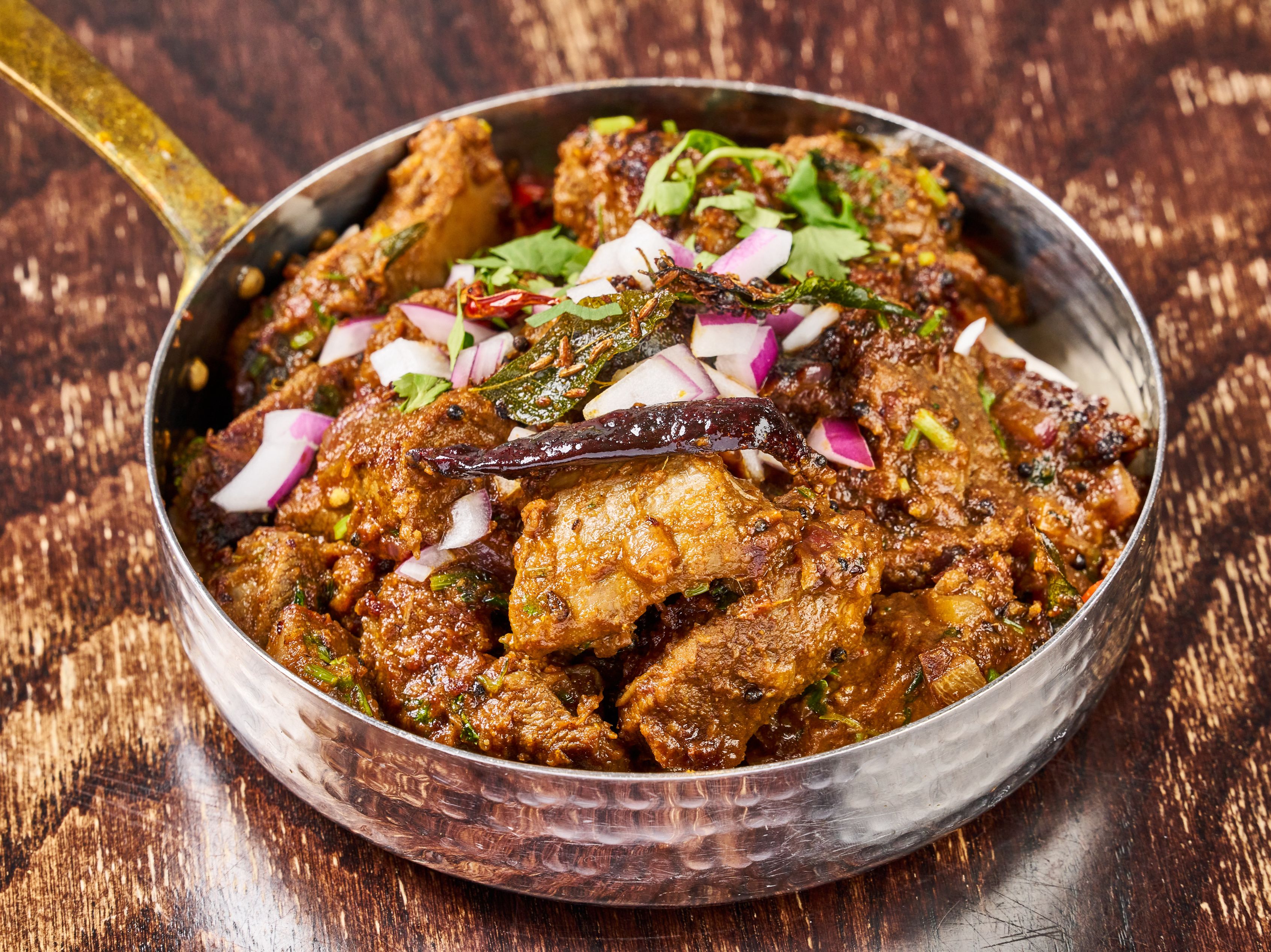 Lamb Pepper Roast (Special Lamb Fry).