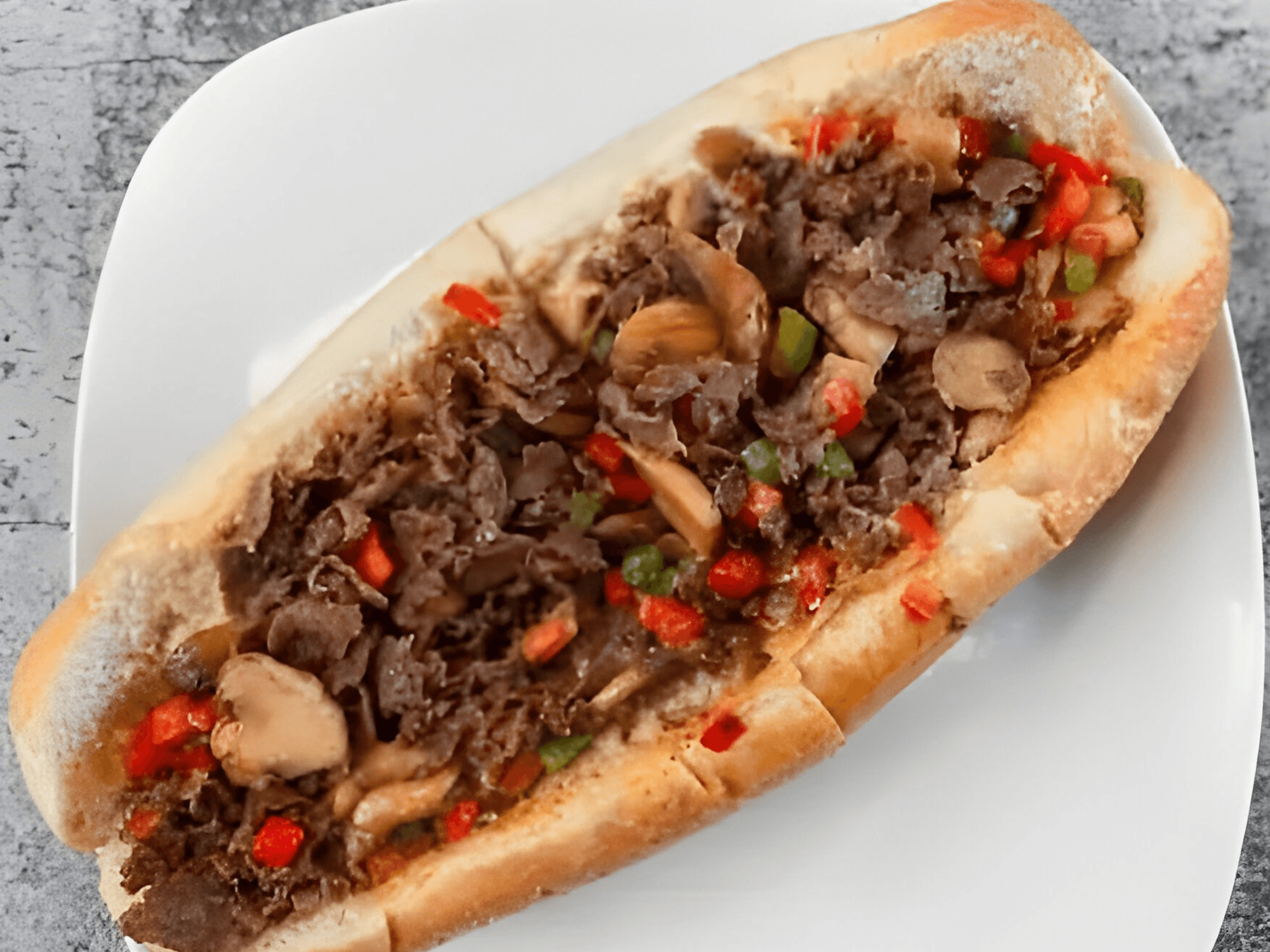 Buffalo Chicken Cheesesteaks