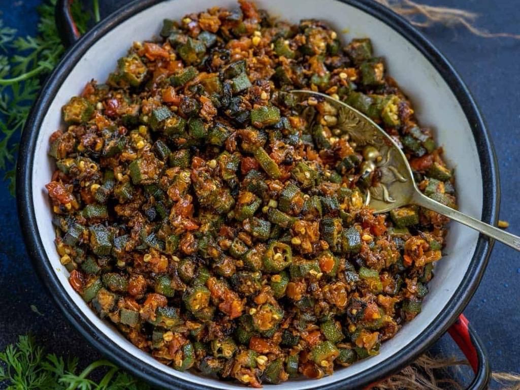 Bhindi Fry.