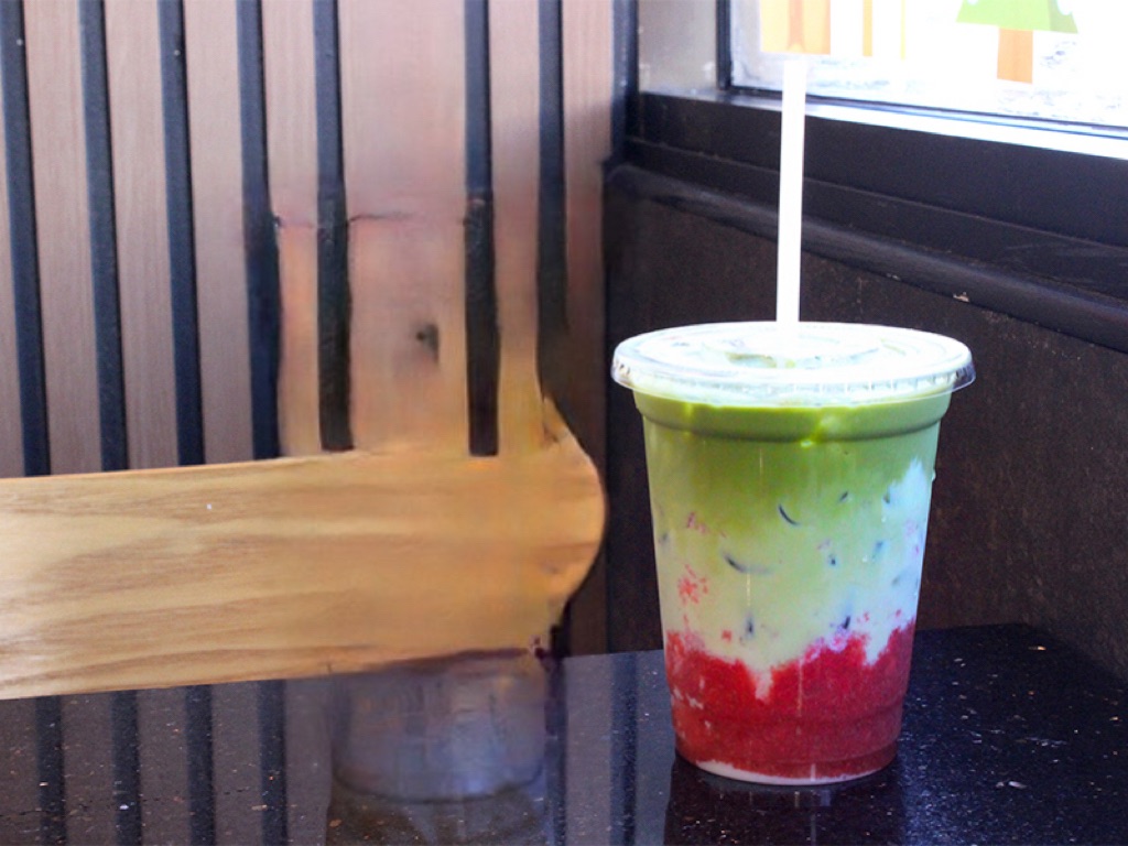 Strawberry Matcha Latte.