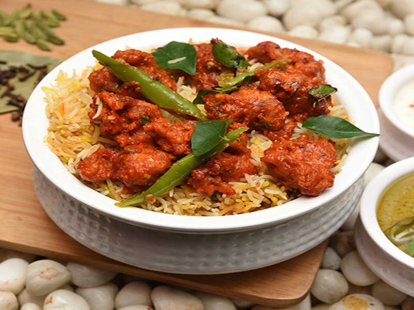 Chicken Sukka Biryani.