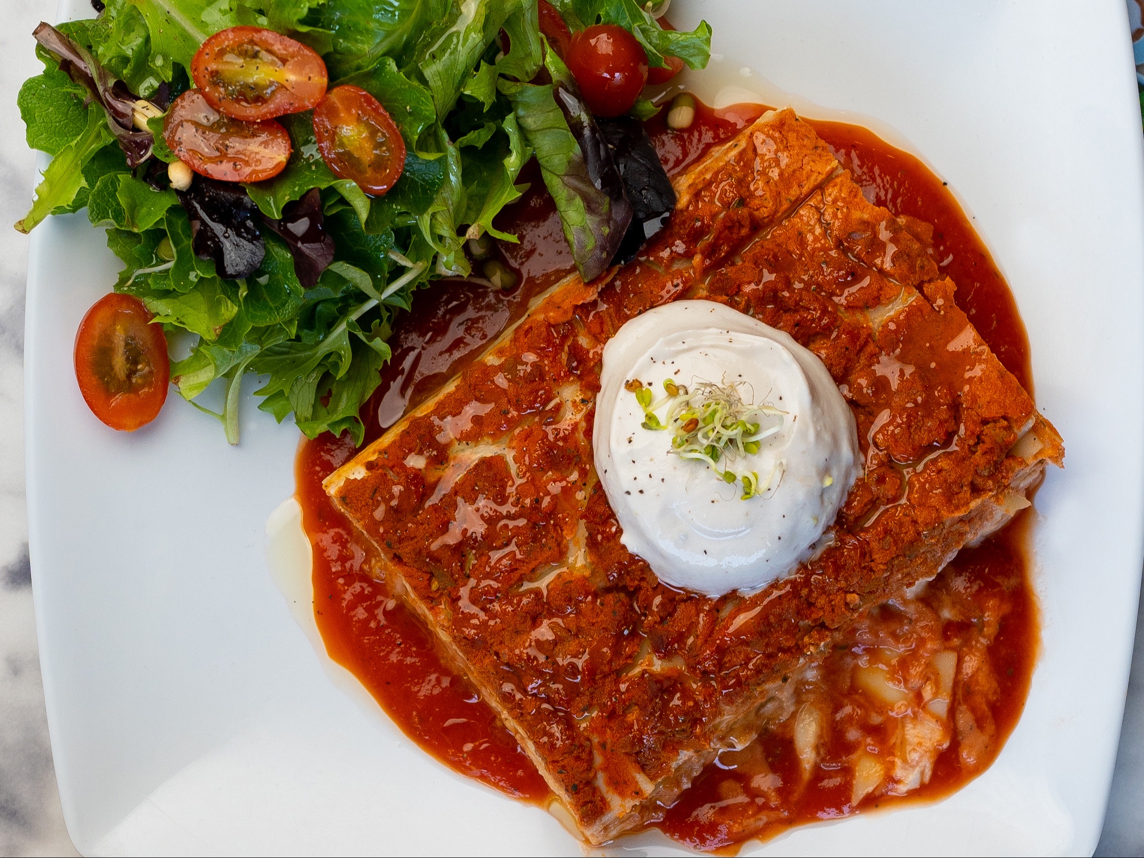 Classic Italian Lasagna.