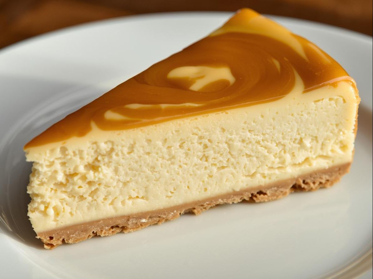 Dulce De Leche Cheesecake.