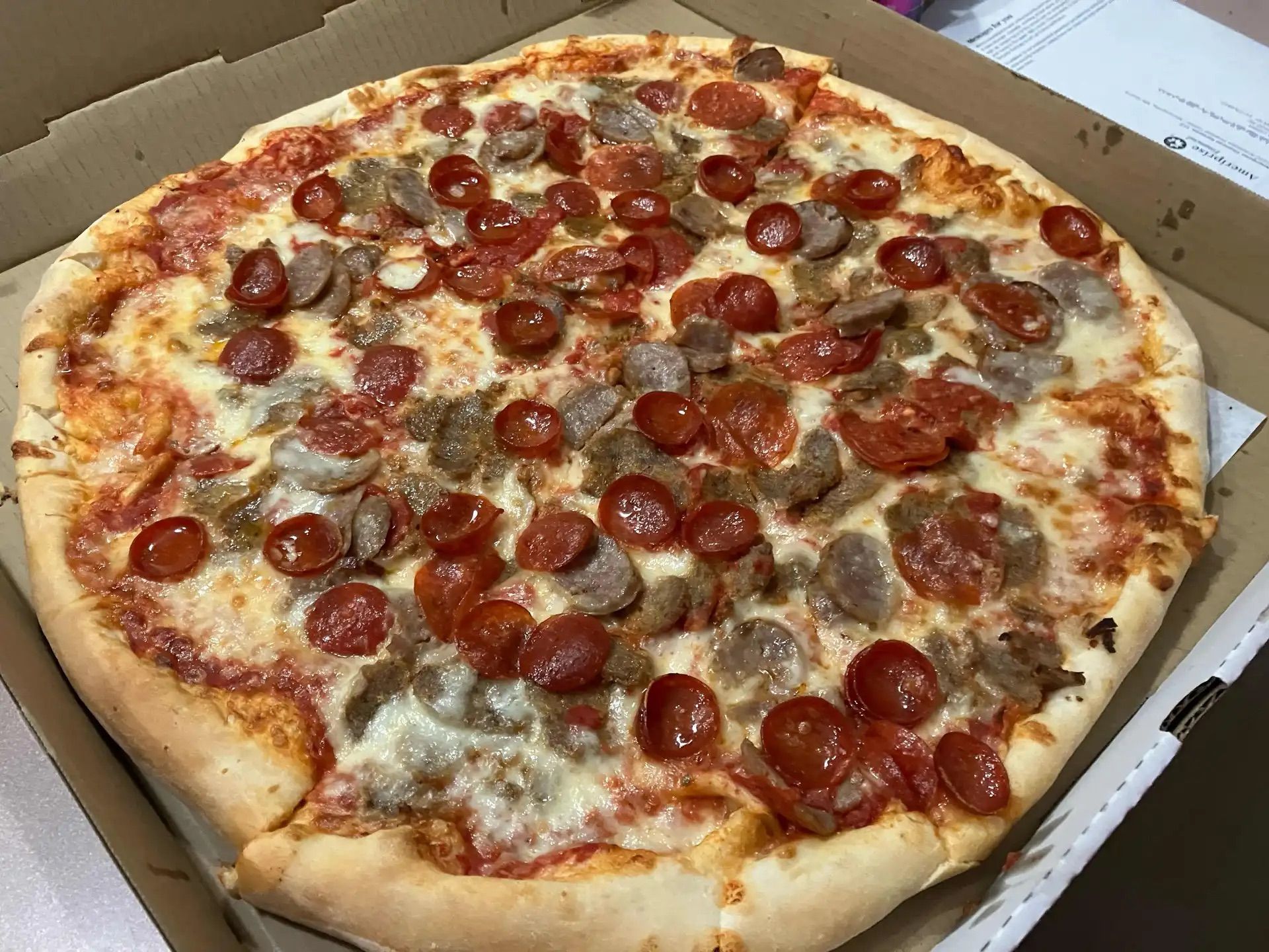 Meat Lover Pizza.