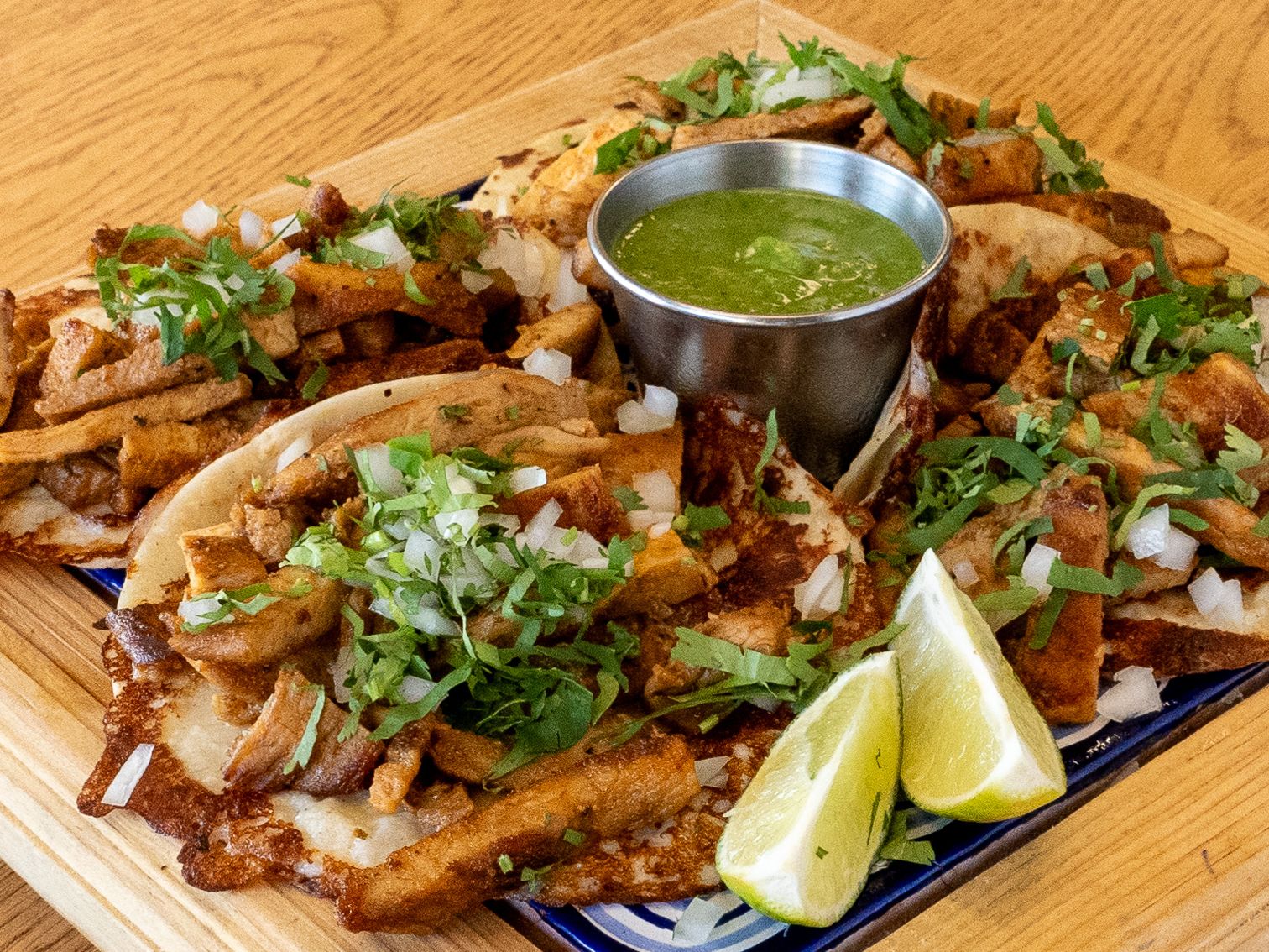 Grilled Chicken Tacos.
