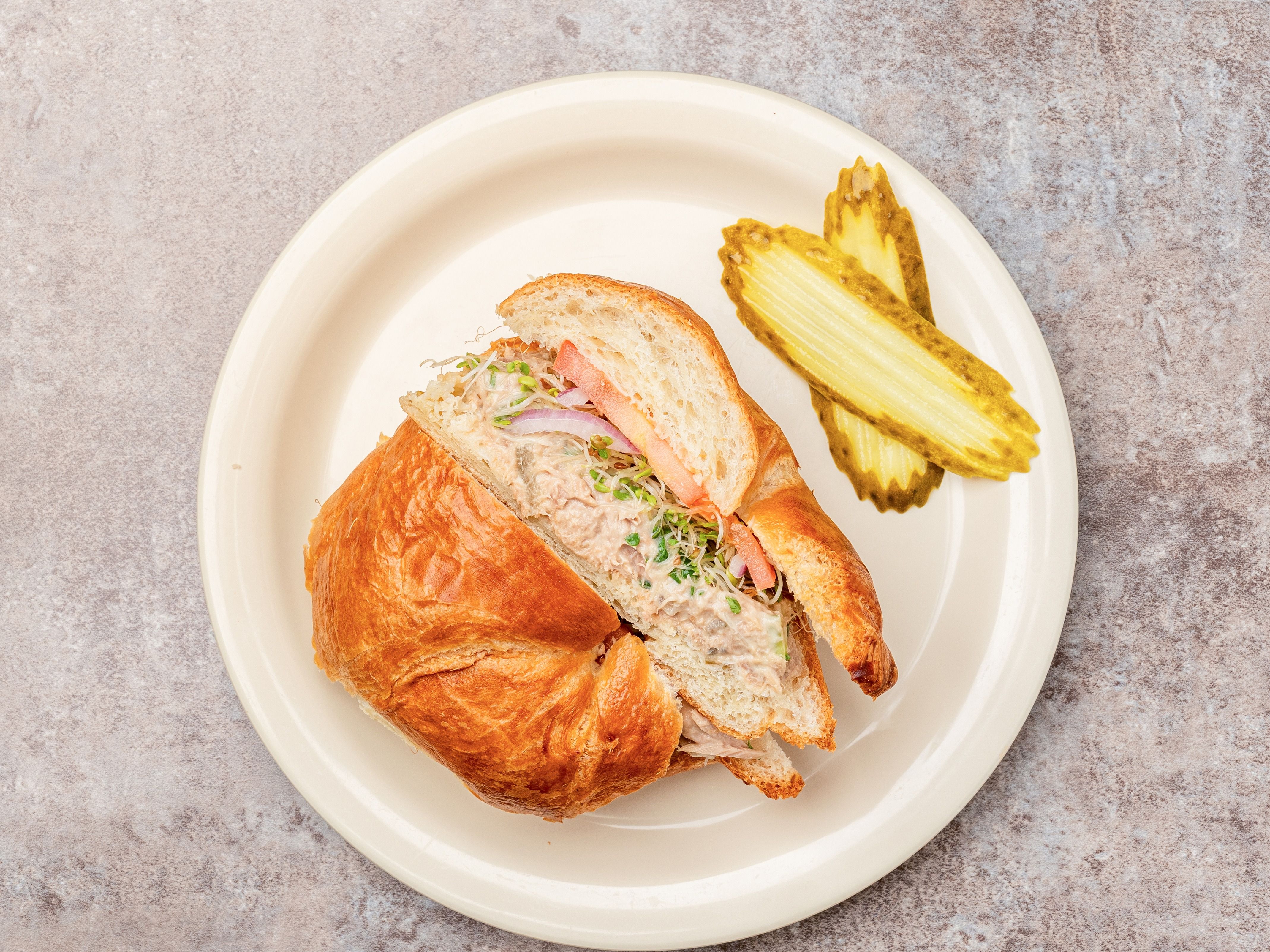 Tuna Salad Croissant.