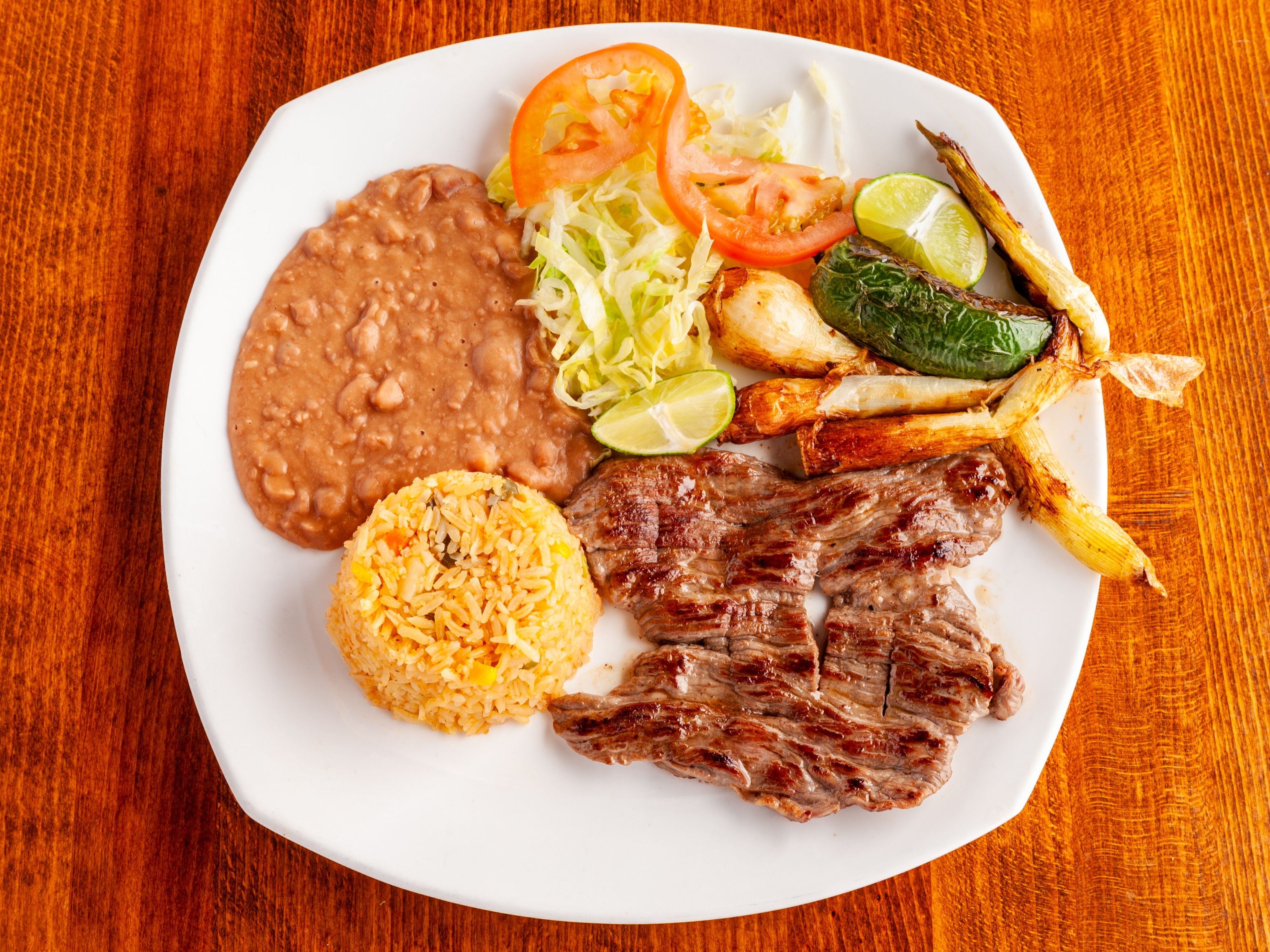 Arrachera Platillo.
