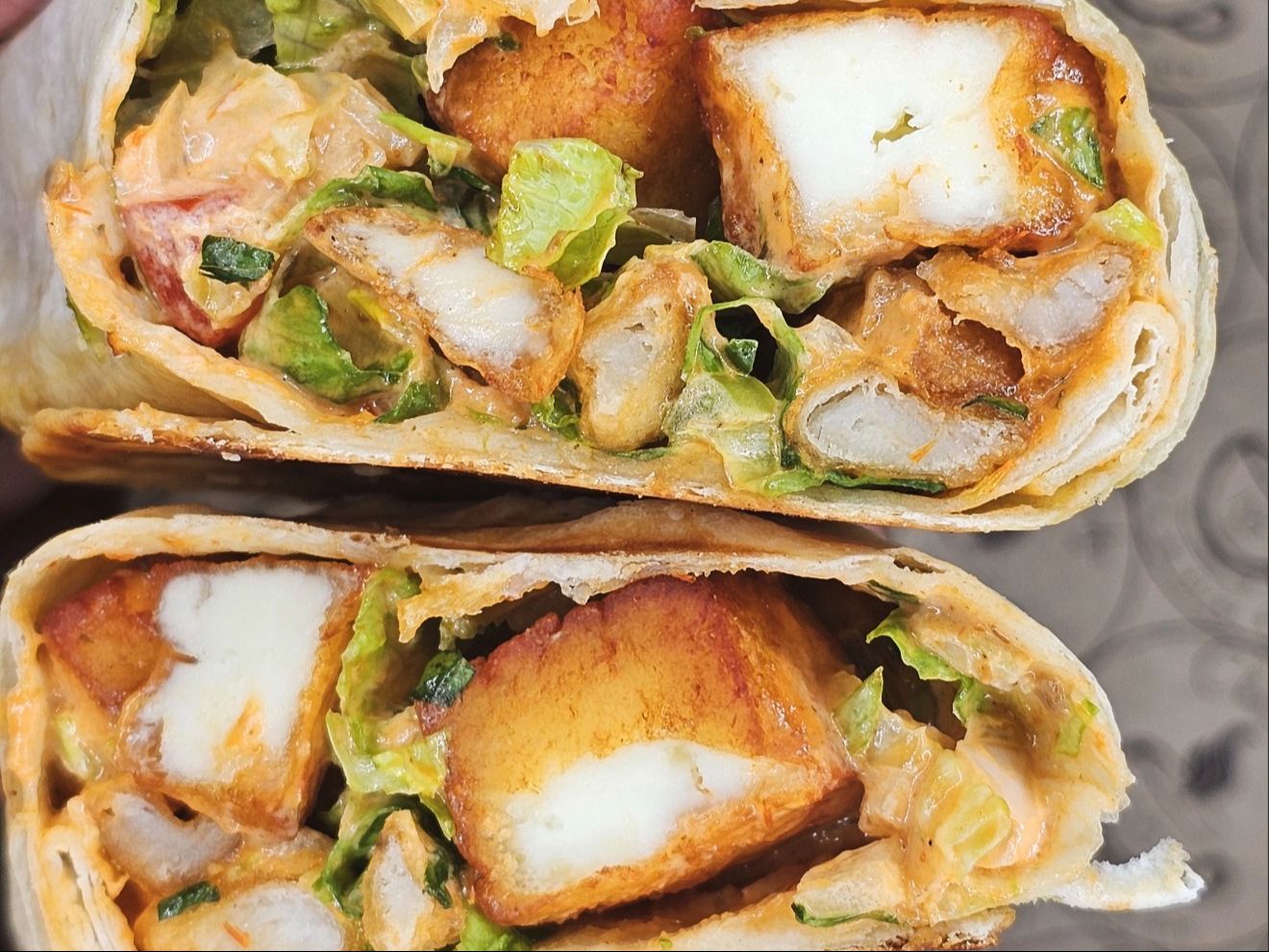 Loaded Butter Paneer Wrap