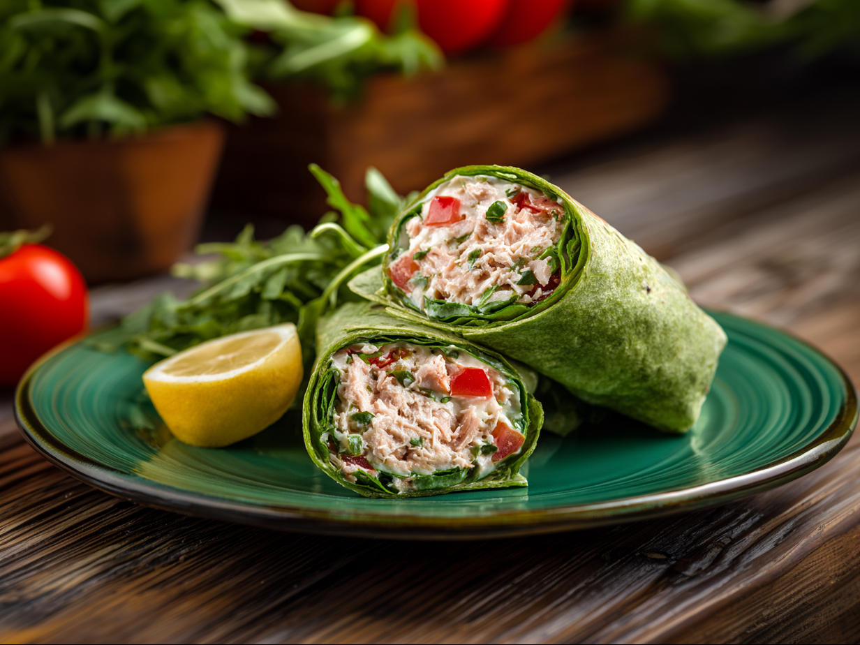 Tuna Salad Wrap.