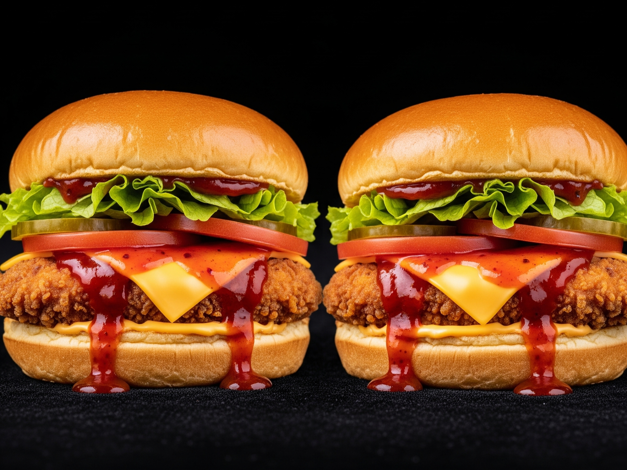 Spicy Chicken Patty Duo.