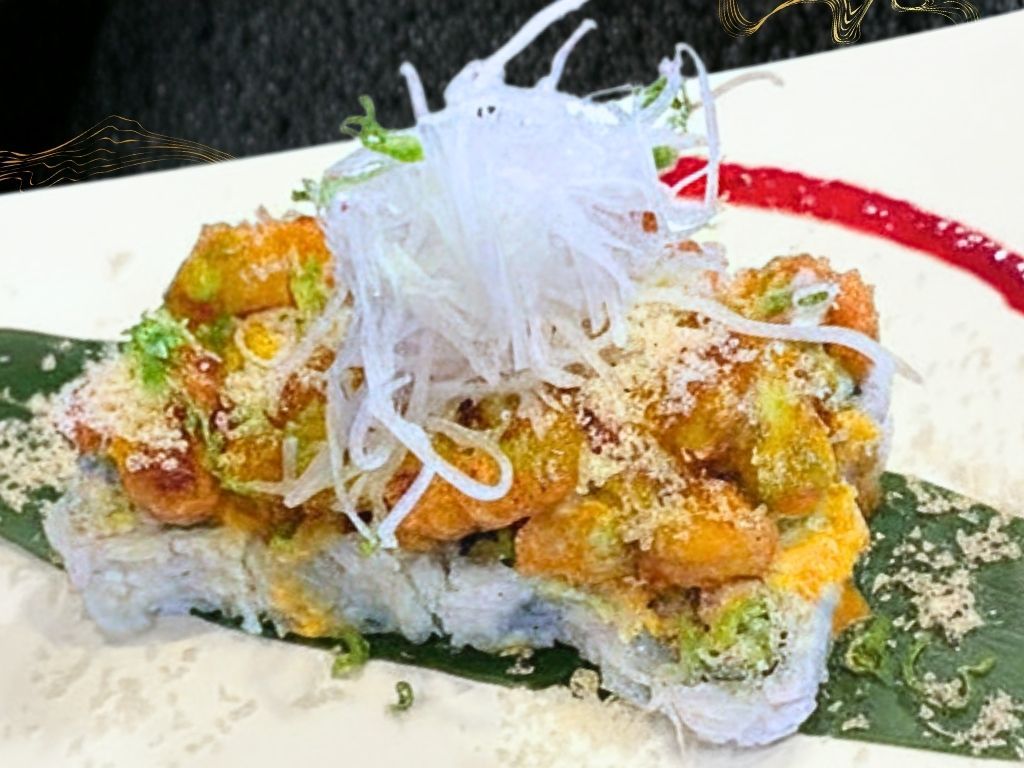 Baked Scallop Roll.
