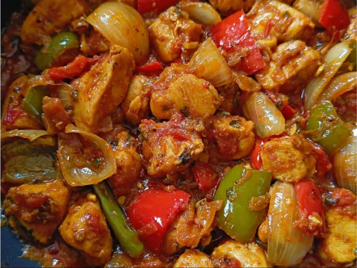 3. Chicken Jalfrezel.