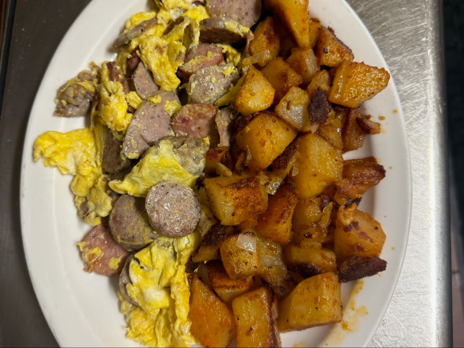 Kielbasa & Eggs.