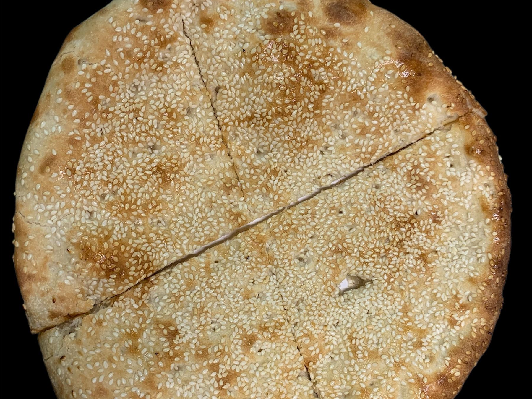 Lahorie Kulcha/ Sesame Naan.