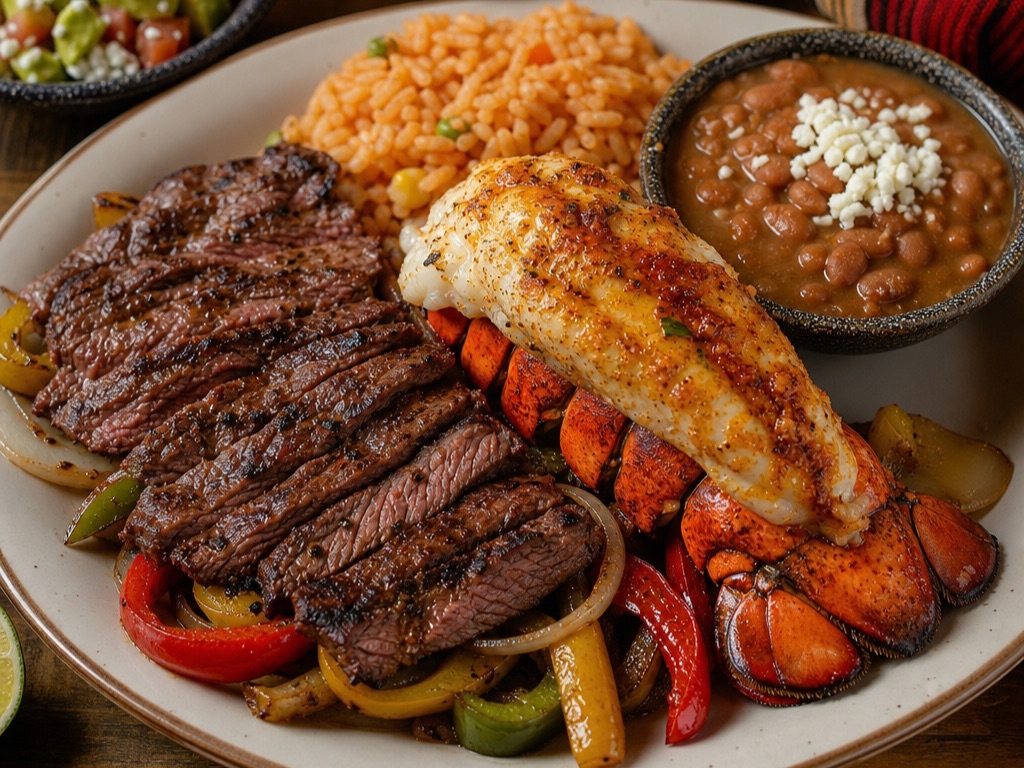 Arrachera Surf & Turf.