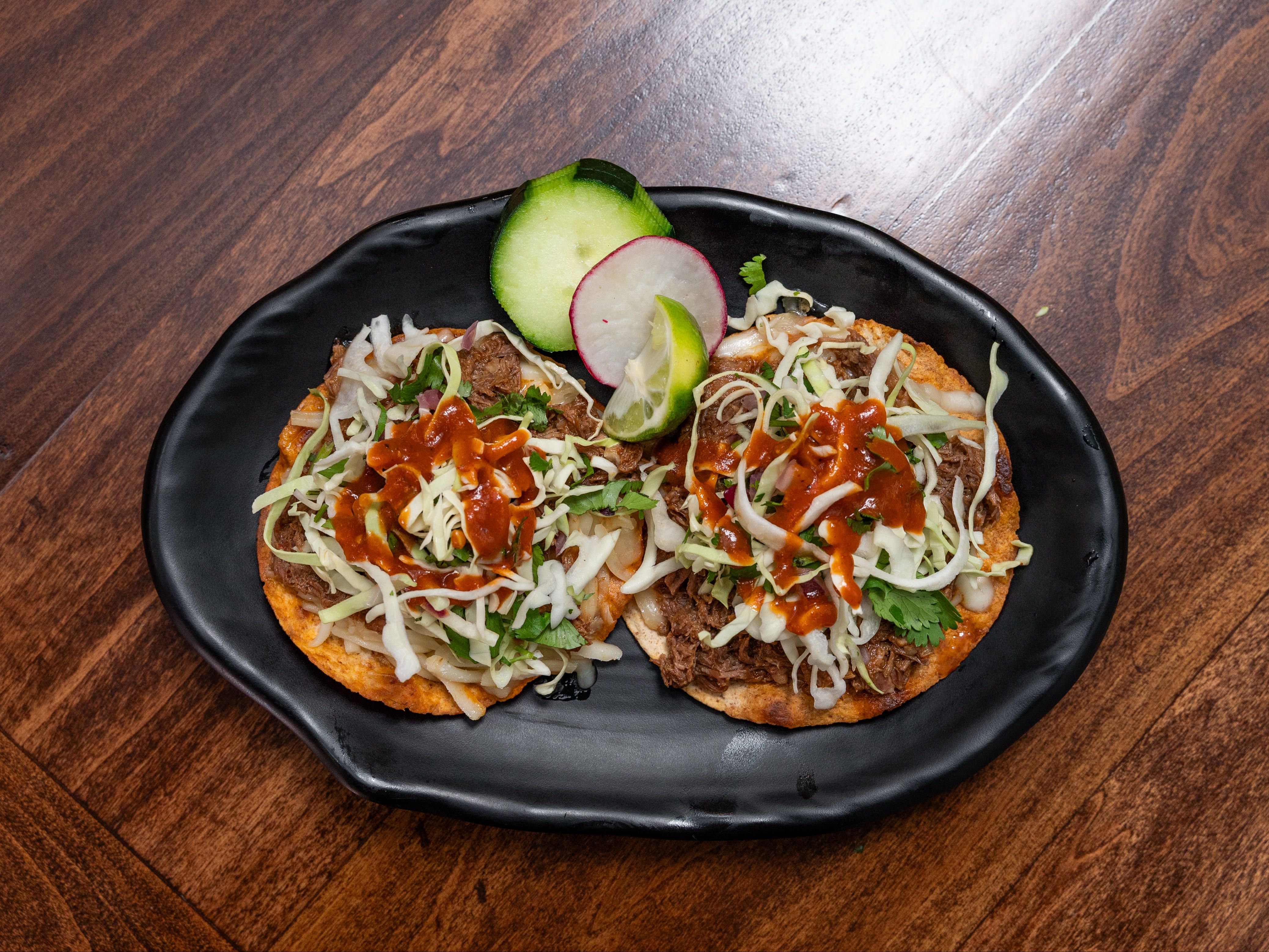 Tostada Birria / Birria Tostada.