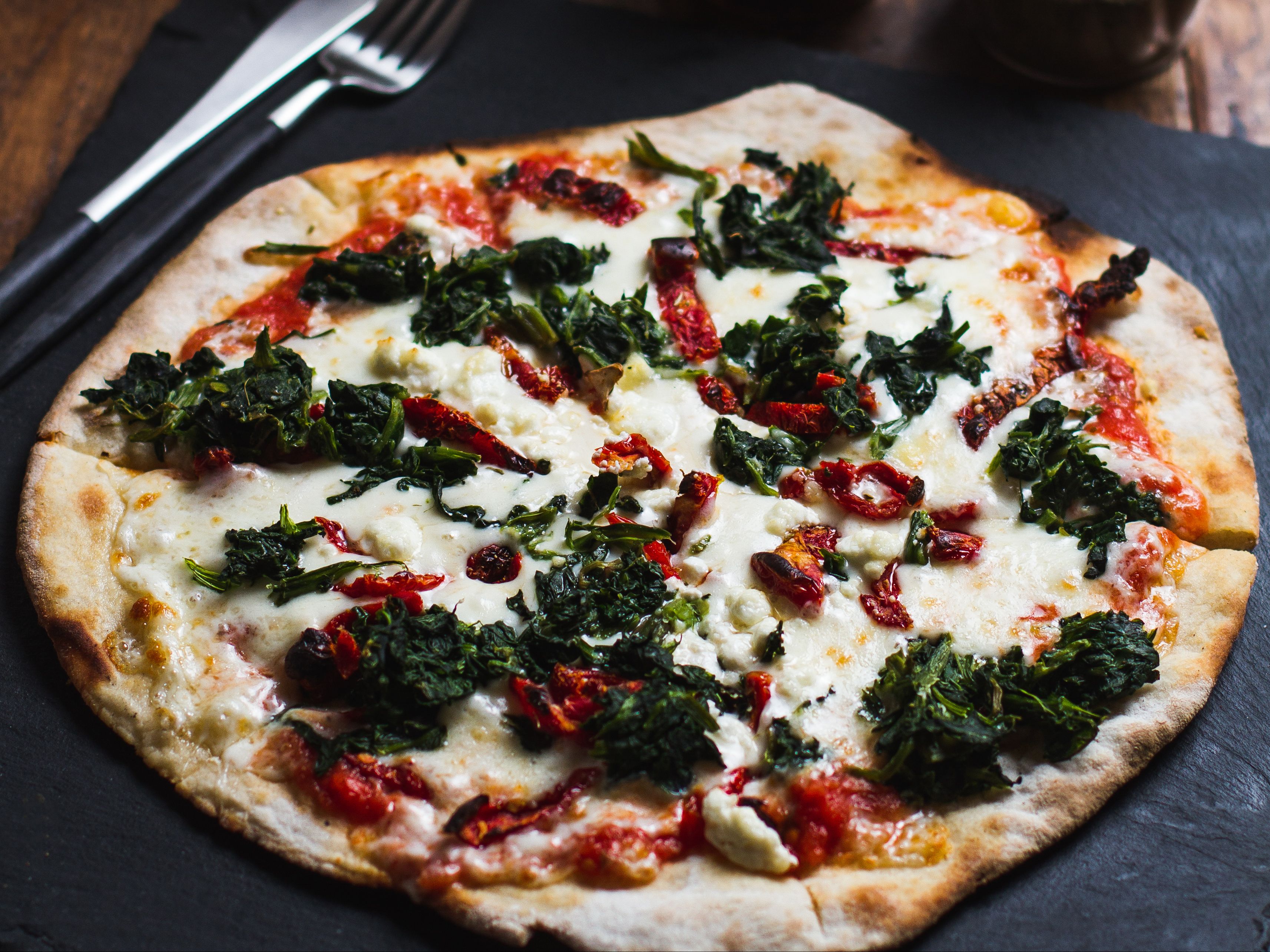 Popeye Pizza 12 Inch.