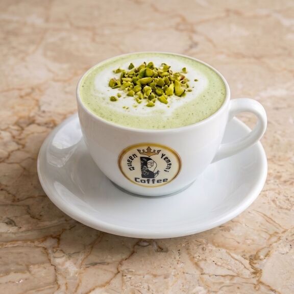 Hot Pistachio Latte