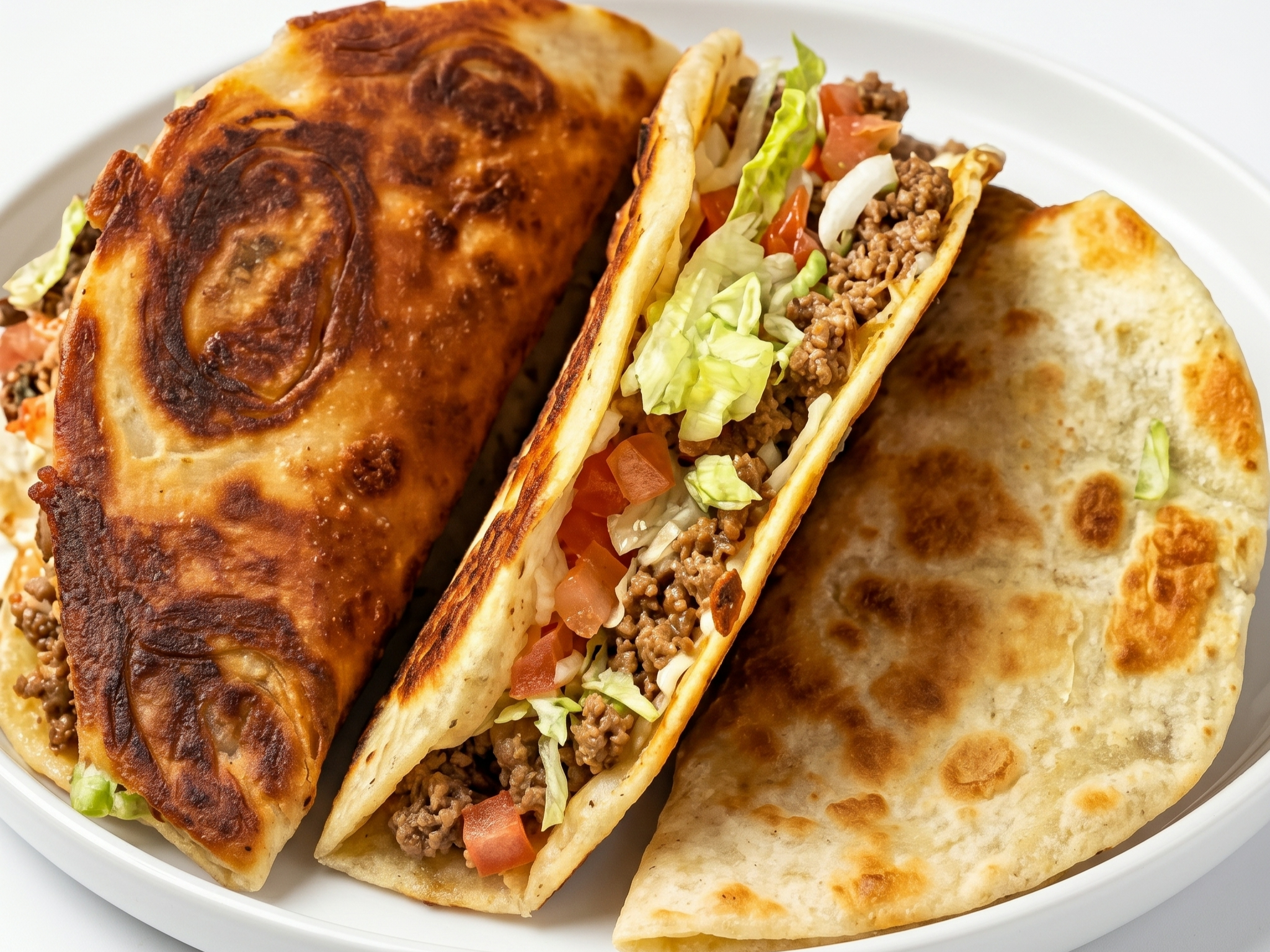 (3) Ground Beef Tacos