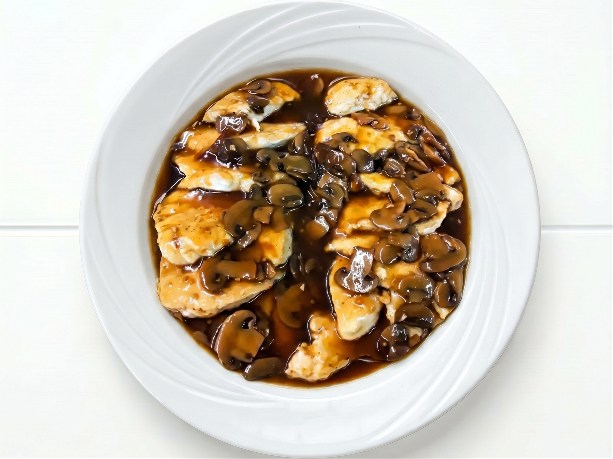 Chicken Marsala.