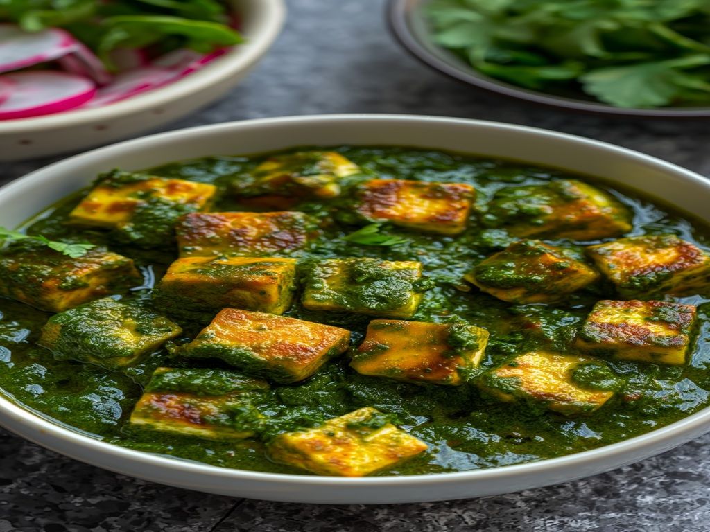 Palak paneer