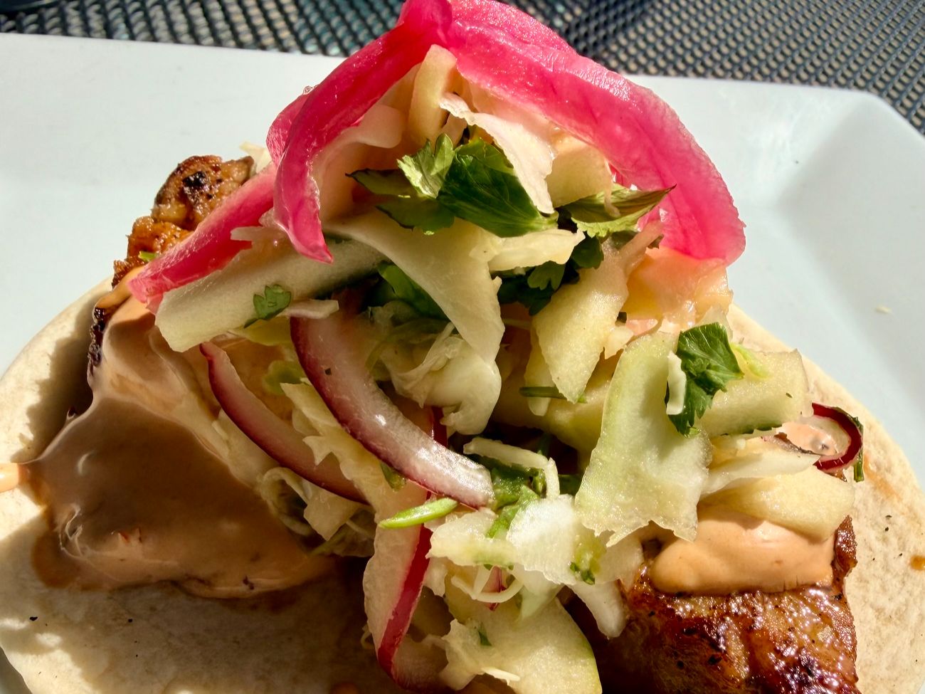 Apple Cider Braised Pork Belly.