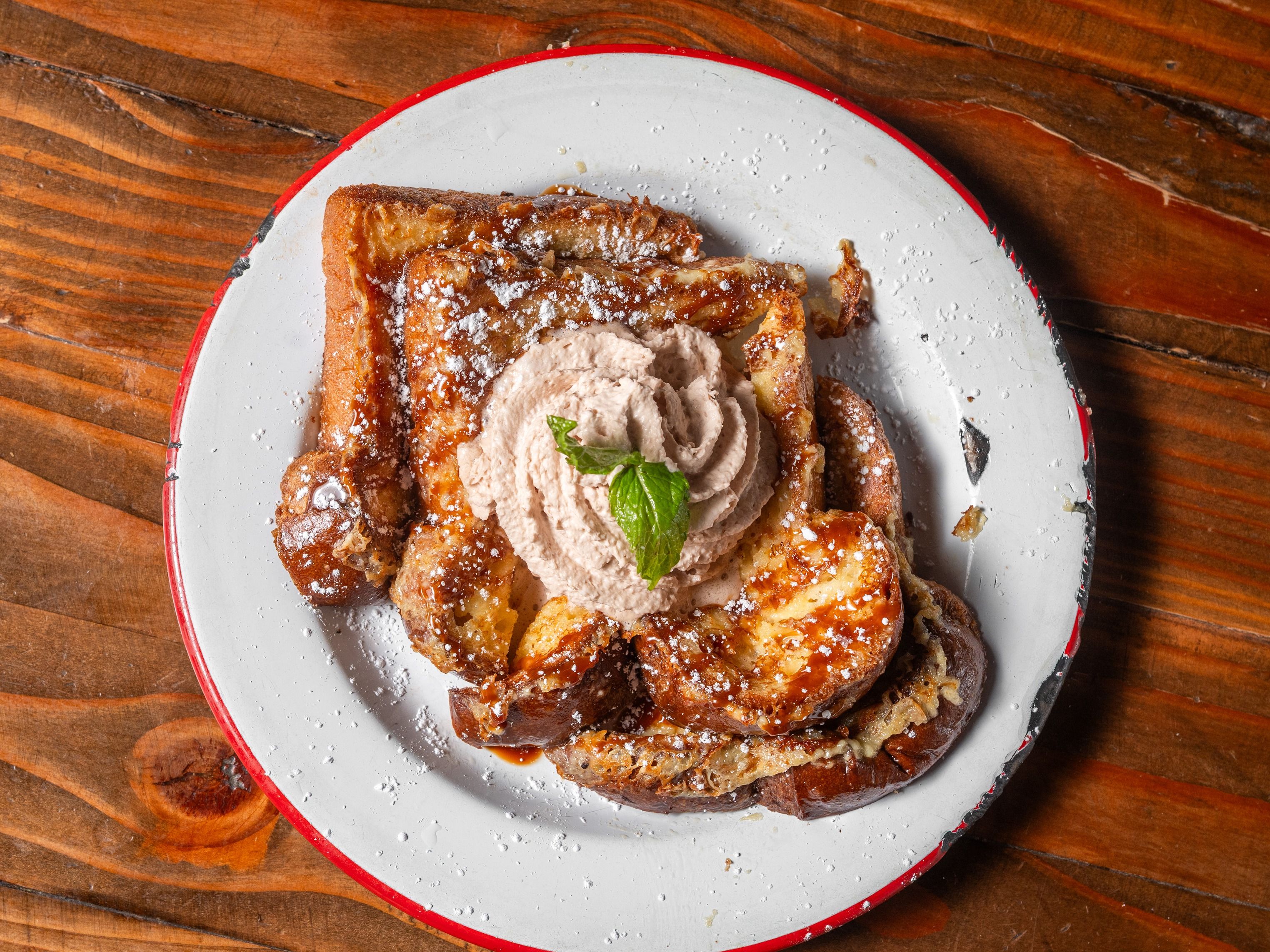 Cajeta French Toast.