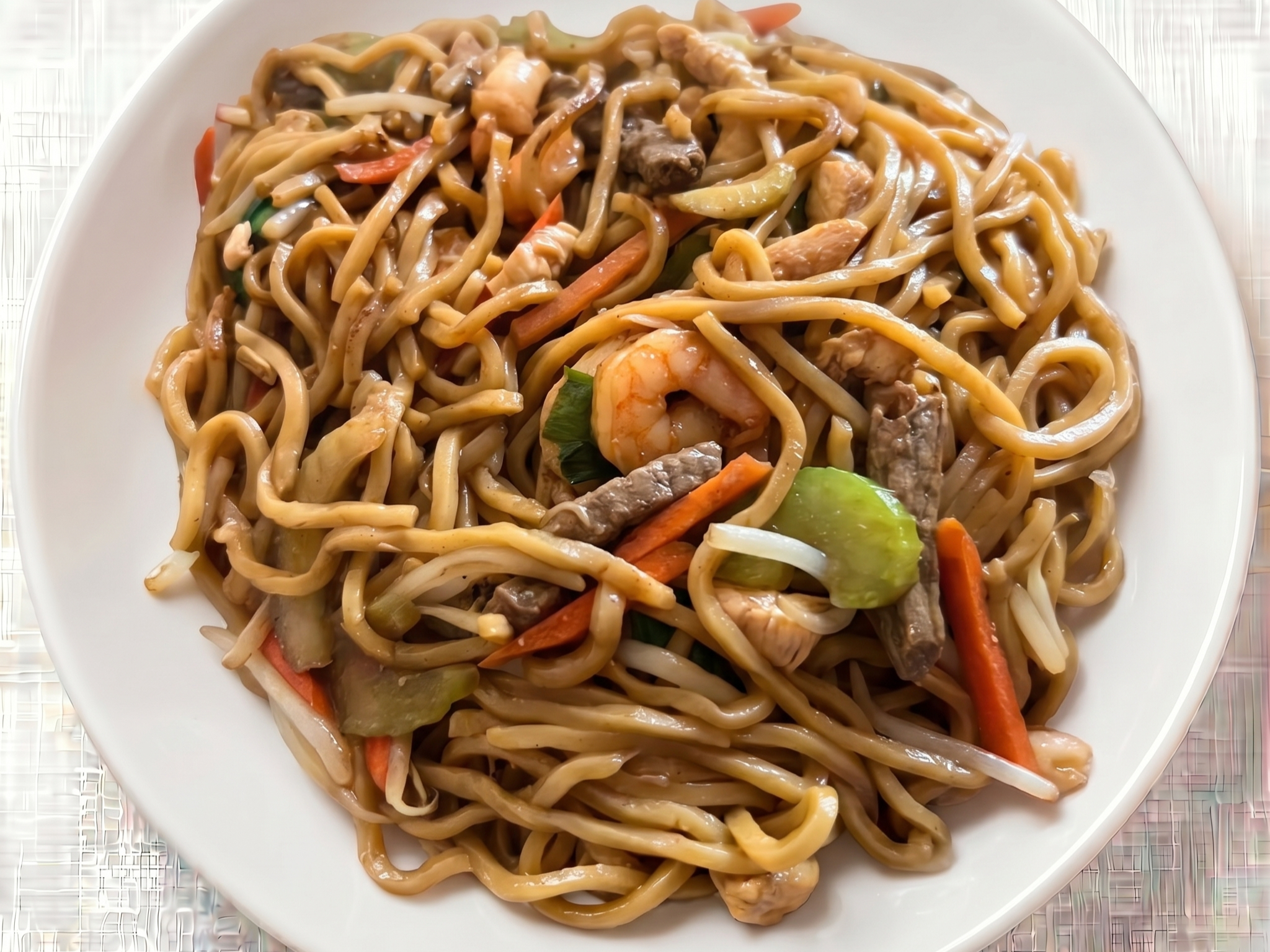 Combination Lo Mein.