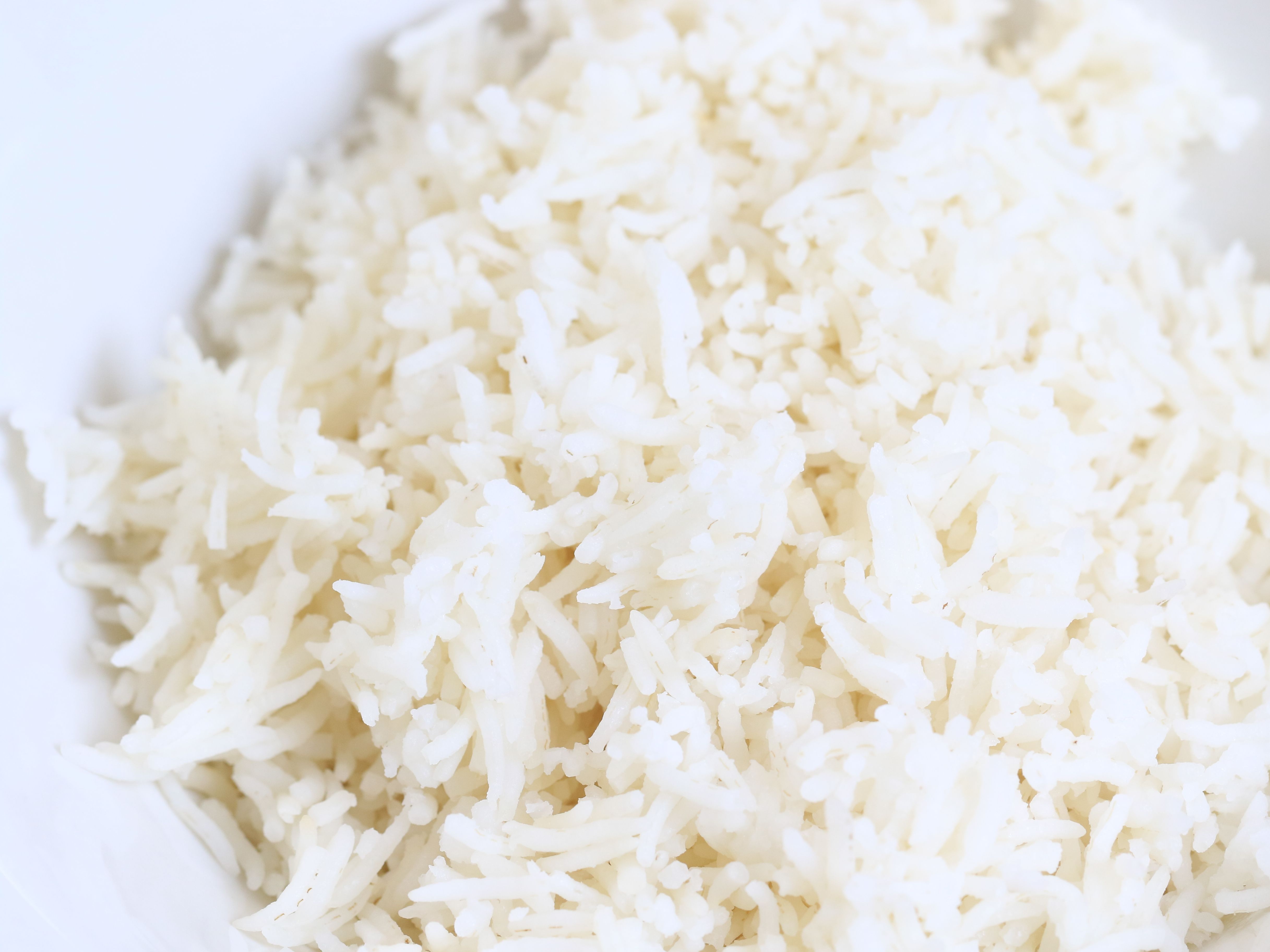 White rice PLAIN.