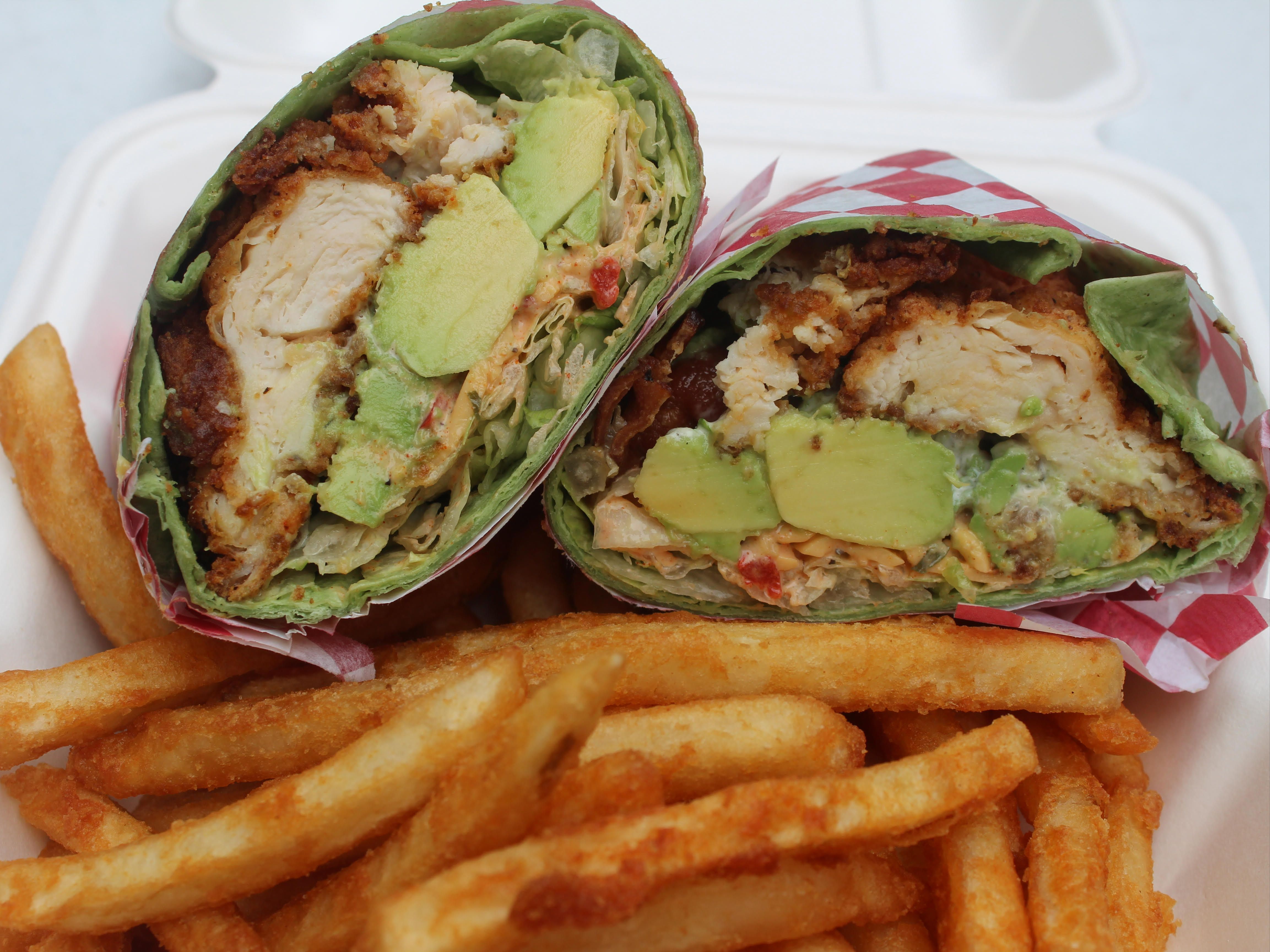Bacon Avocado Wrap