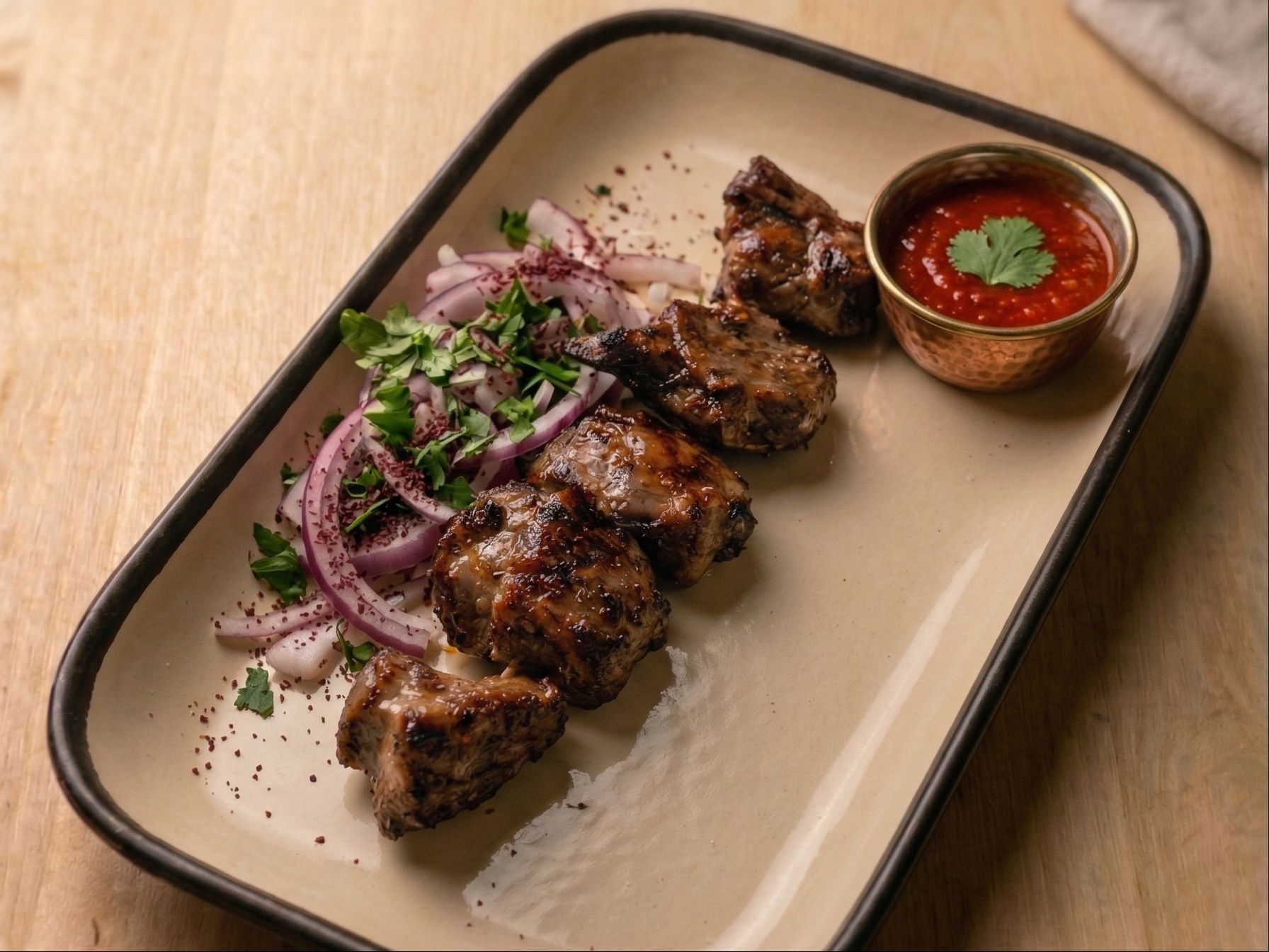 Beef Kebab.