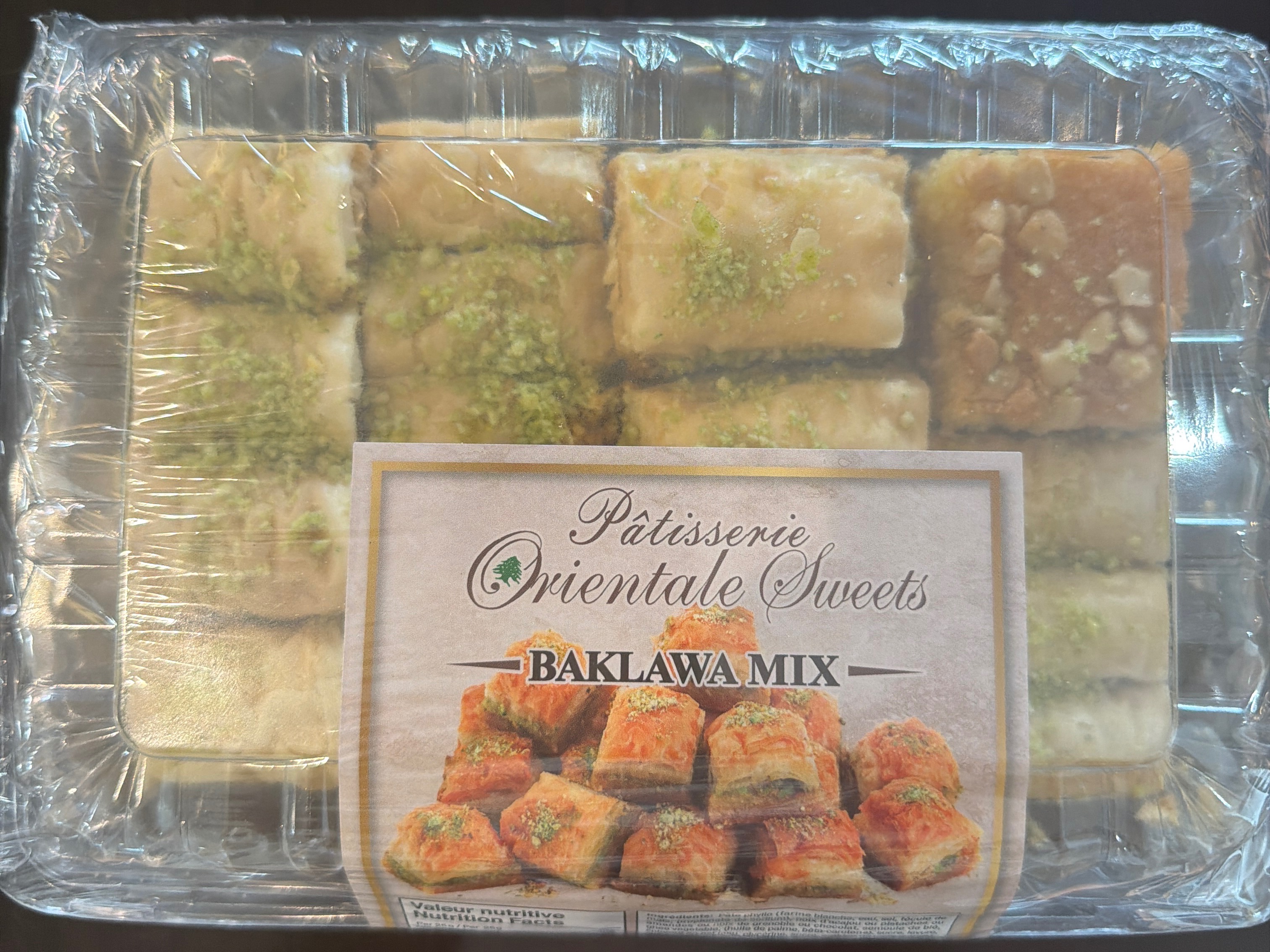 Oriental Sweets Assorted Baklava - Medium