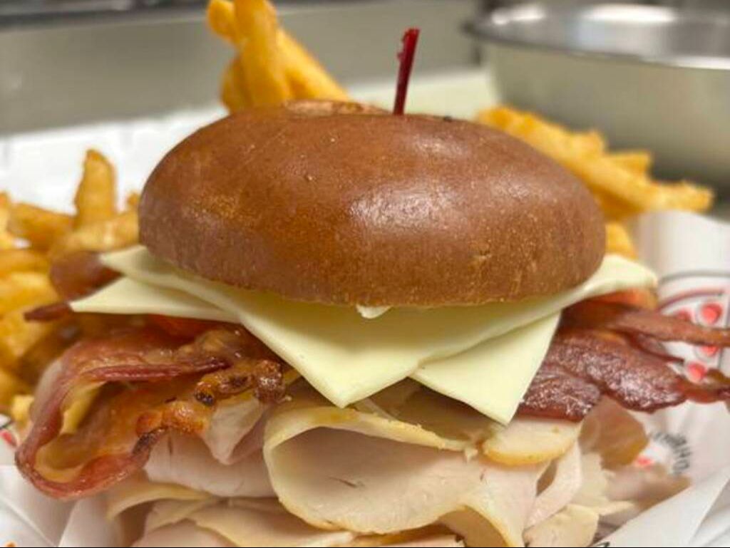 Roasted Turkey Sandwich.