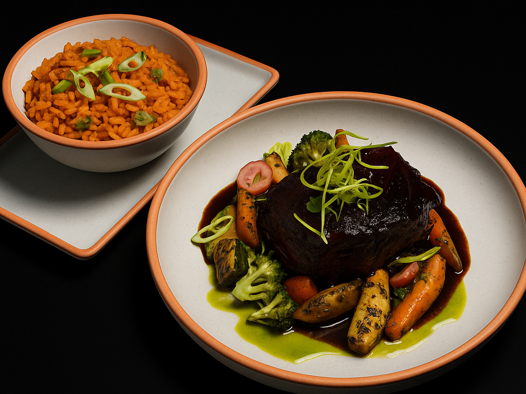 Gochujang Braised Short Ribs.