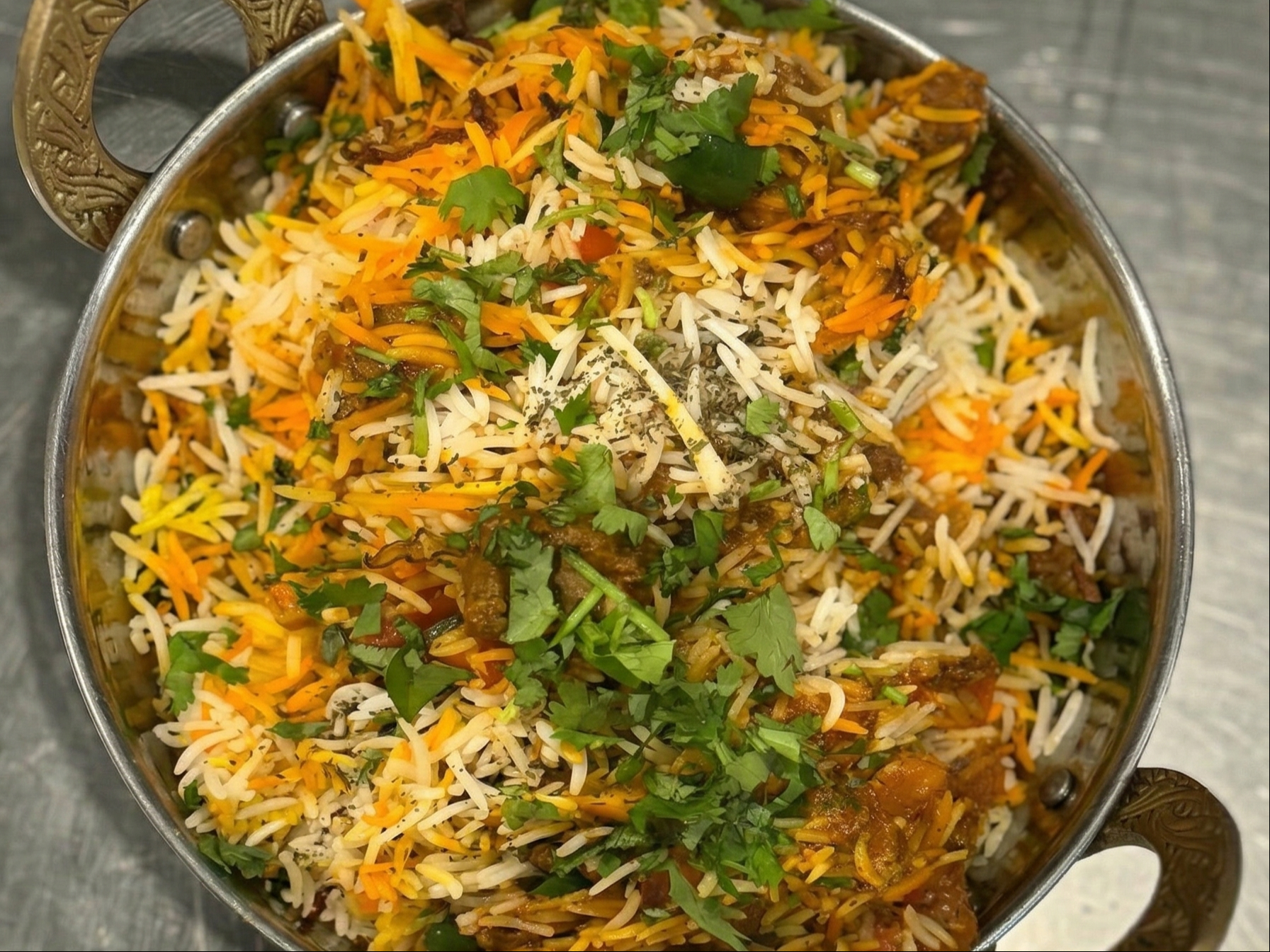 Lamb Biryani.
