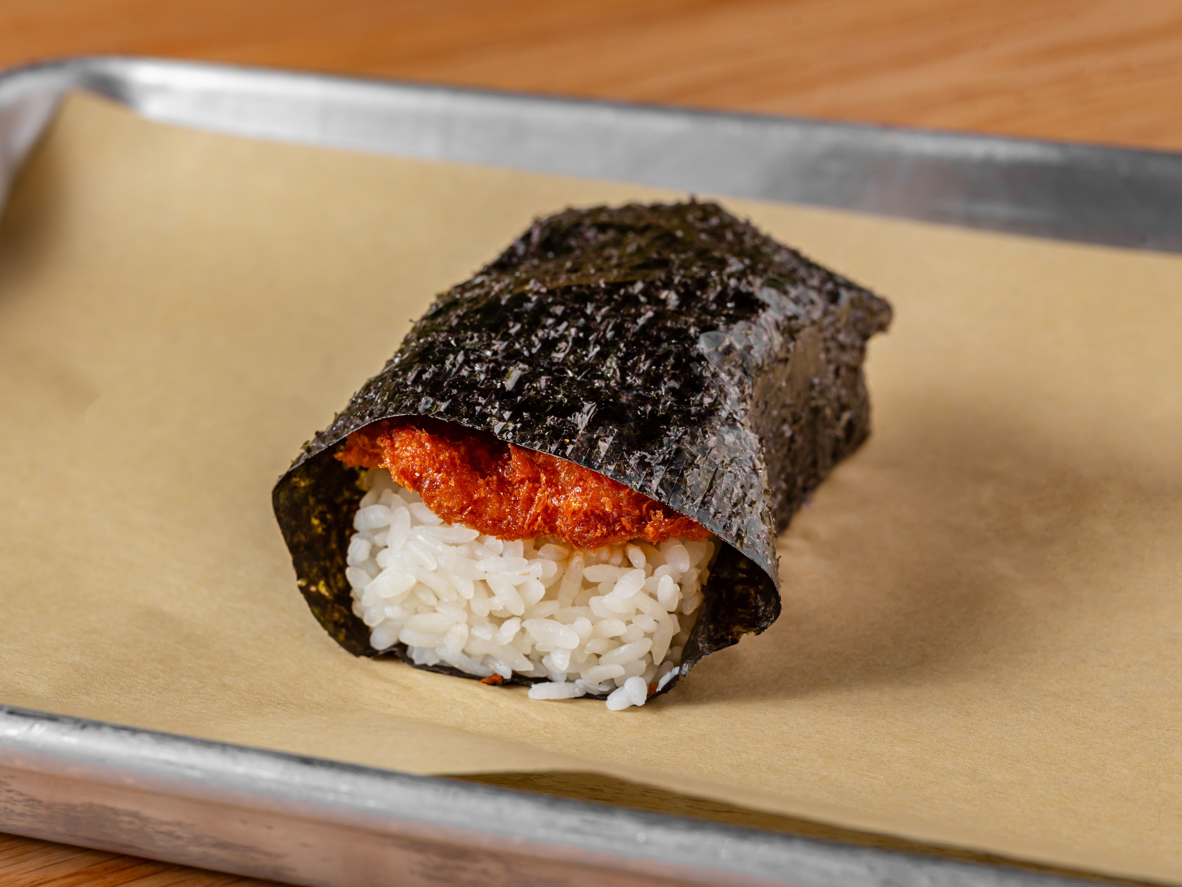 Chicken Katsu Musubi (1pc).