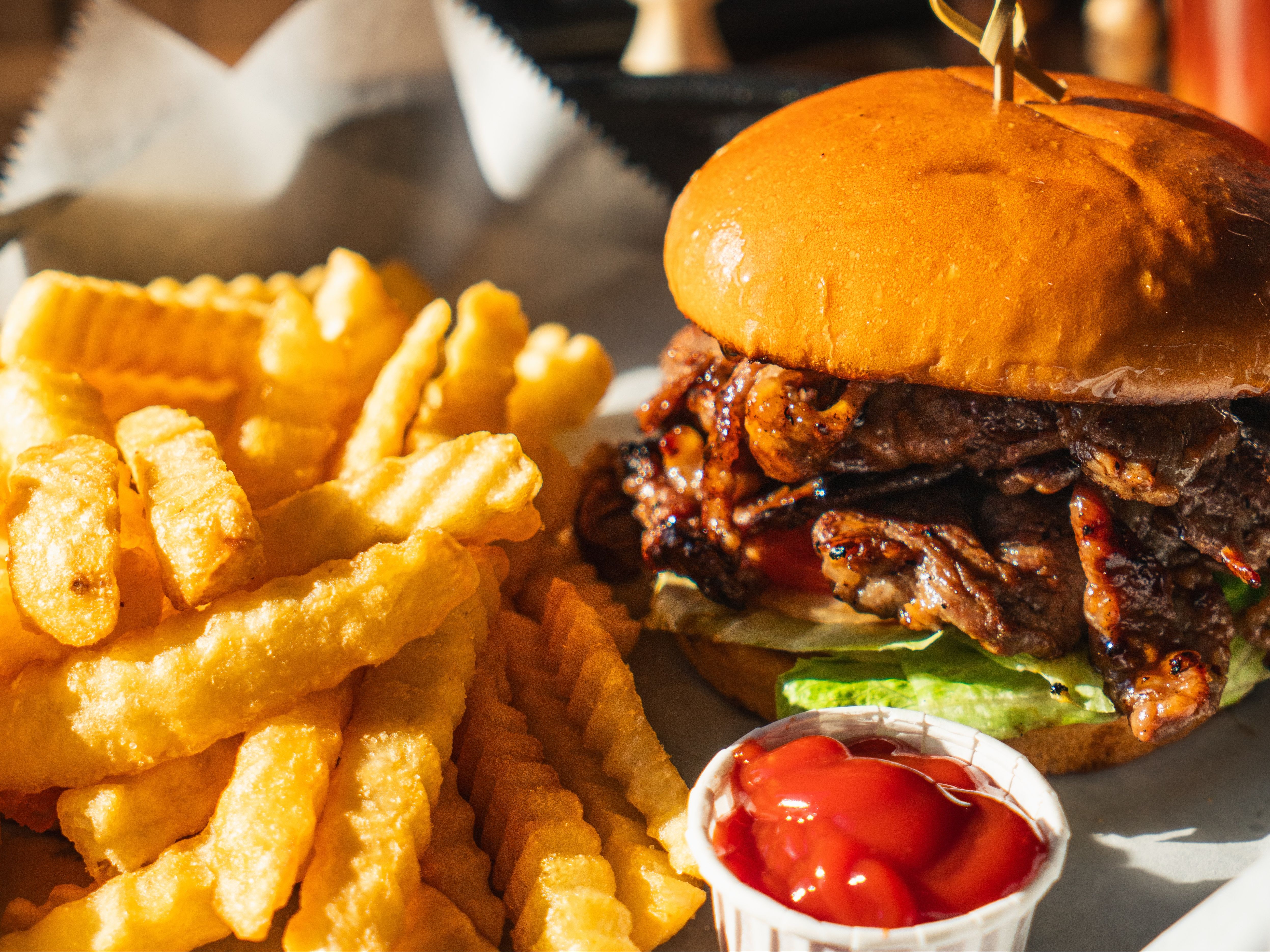 Teriyaki Steak Sandwich