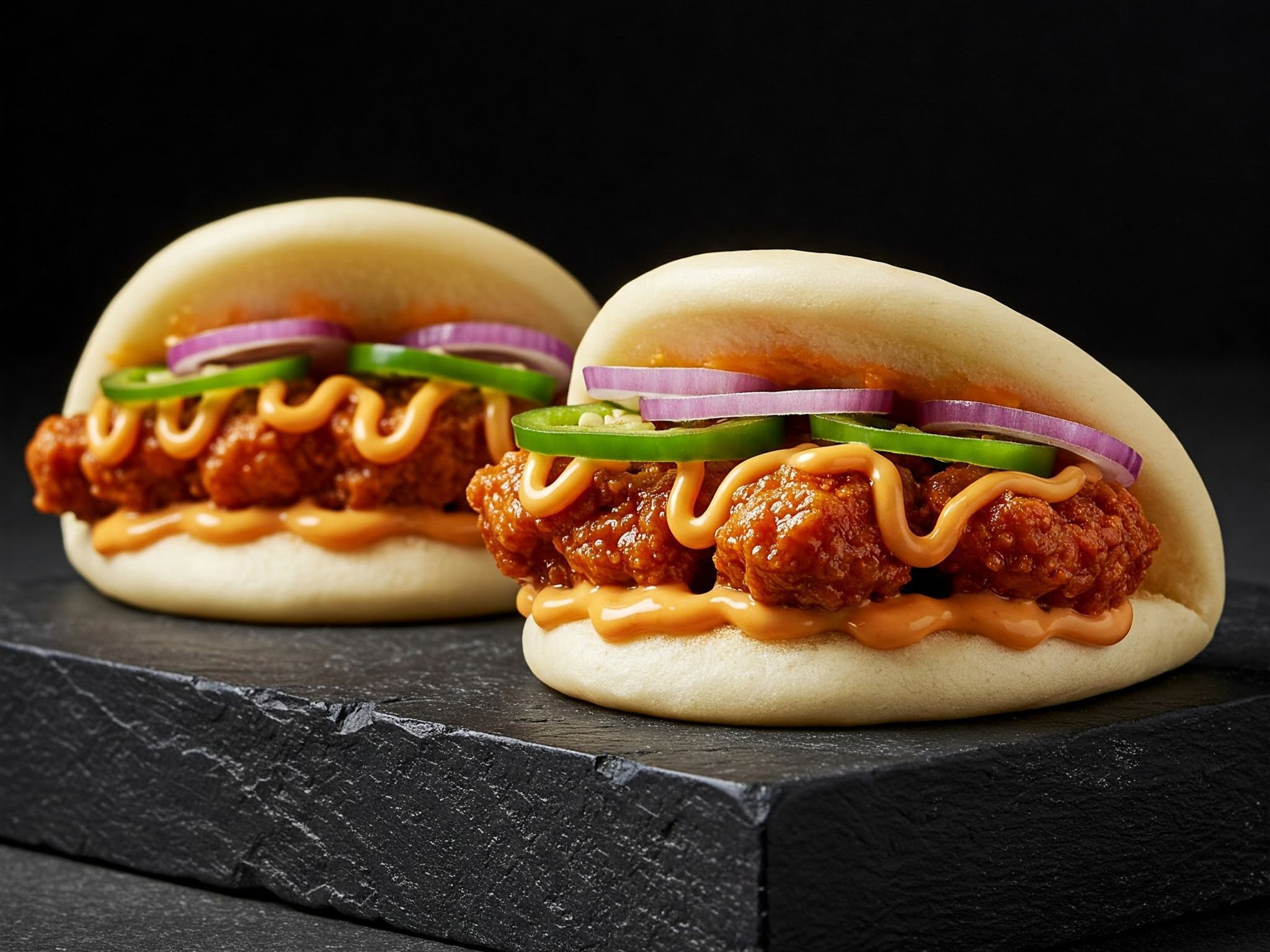 Chicken Bao Bun Duo.