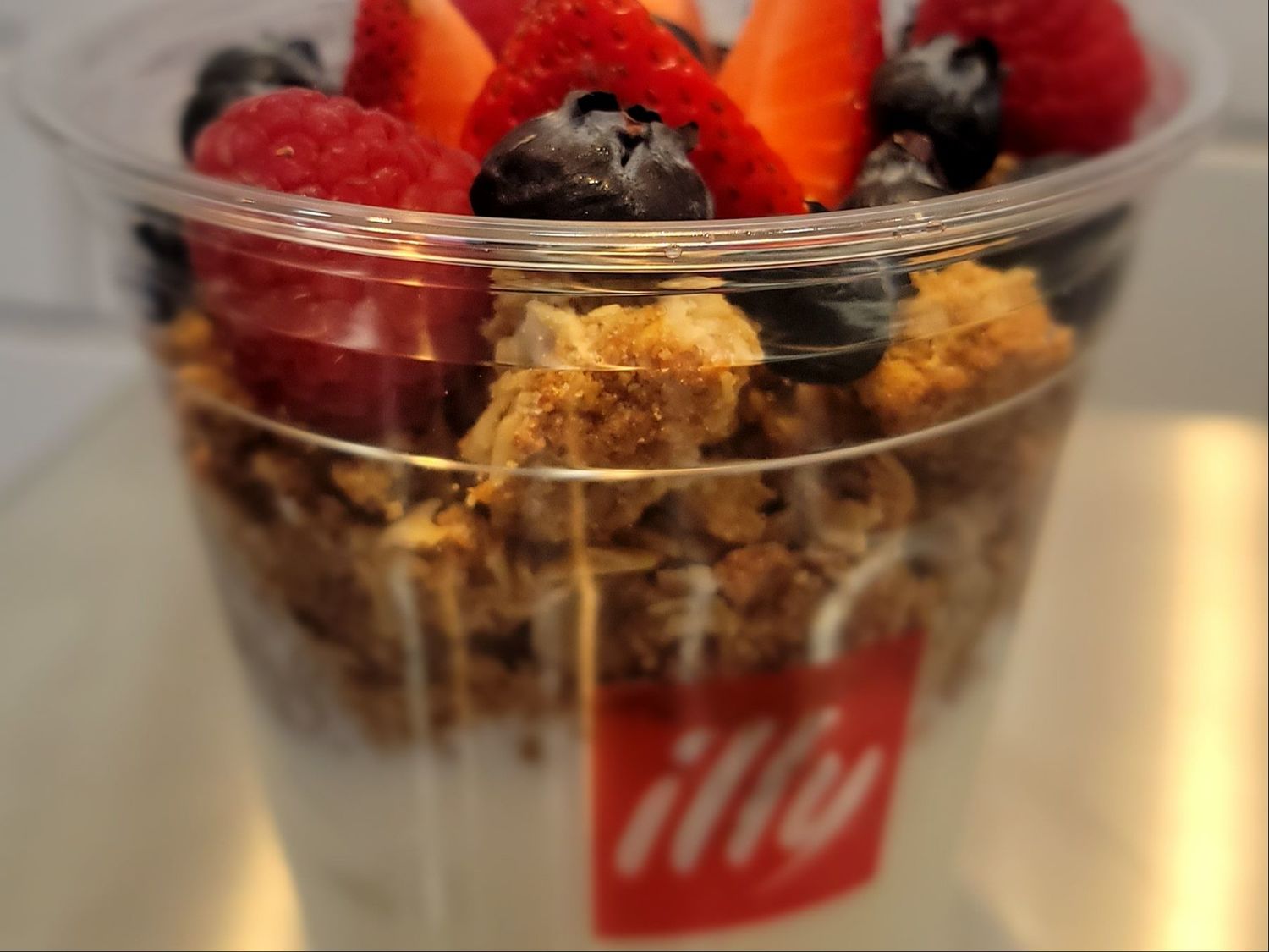 Yogurt Bowl w/ Granola, Berries, Honey