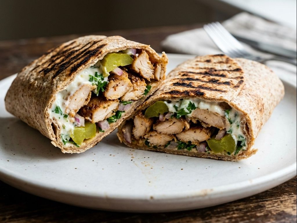 Chx Shawarma Wrap.